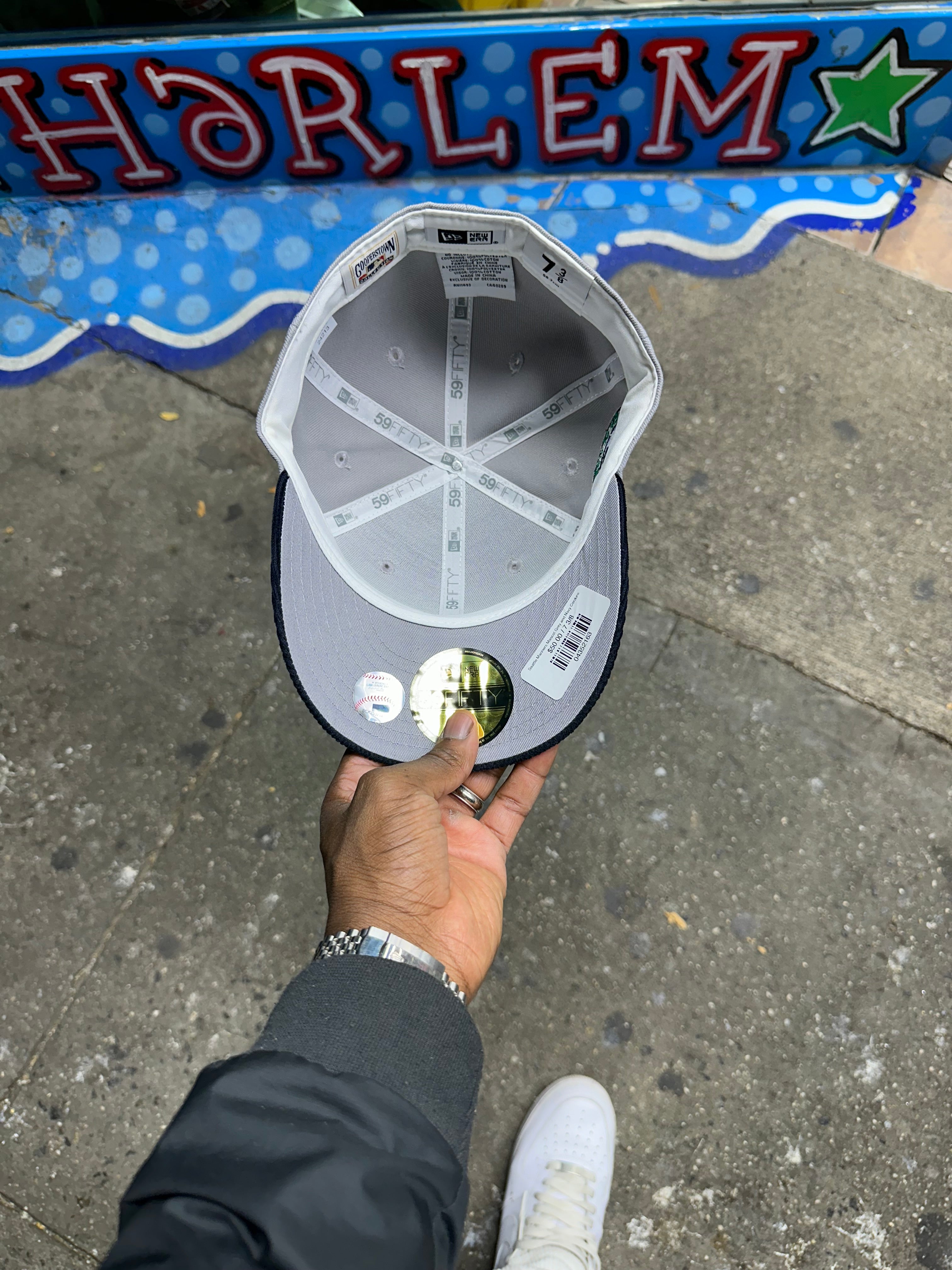 Seattle Mariners Mascot Grey and Navy Corduroy 30Th