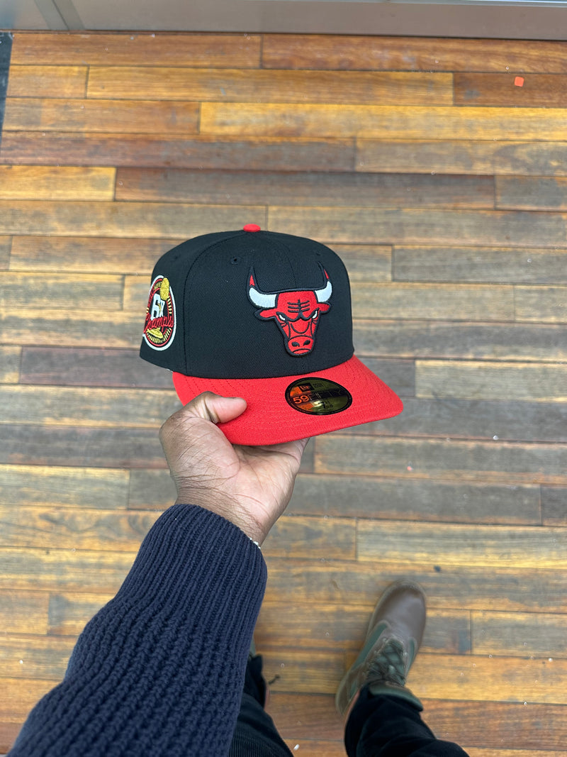 Chicago Bulls Black and Red 6X Champions