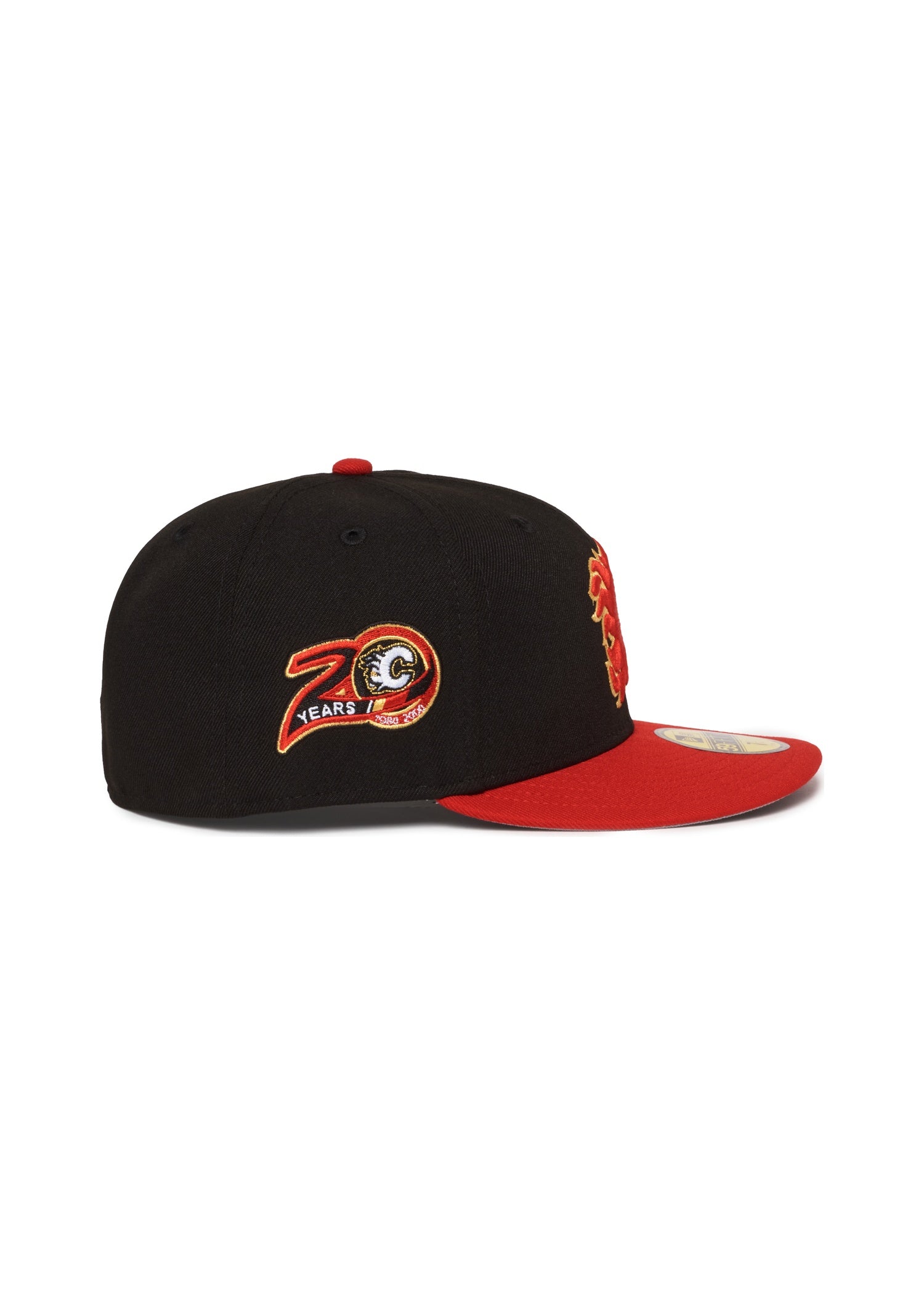 Calgary Flames Black and Red 20 Years