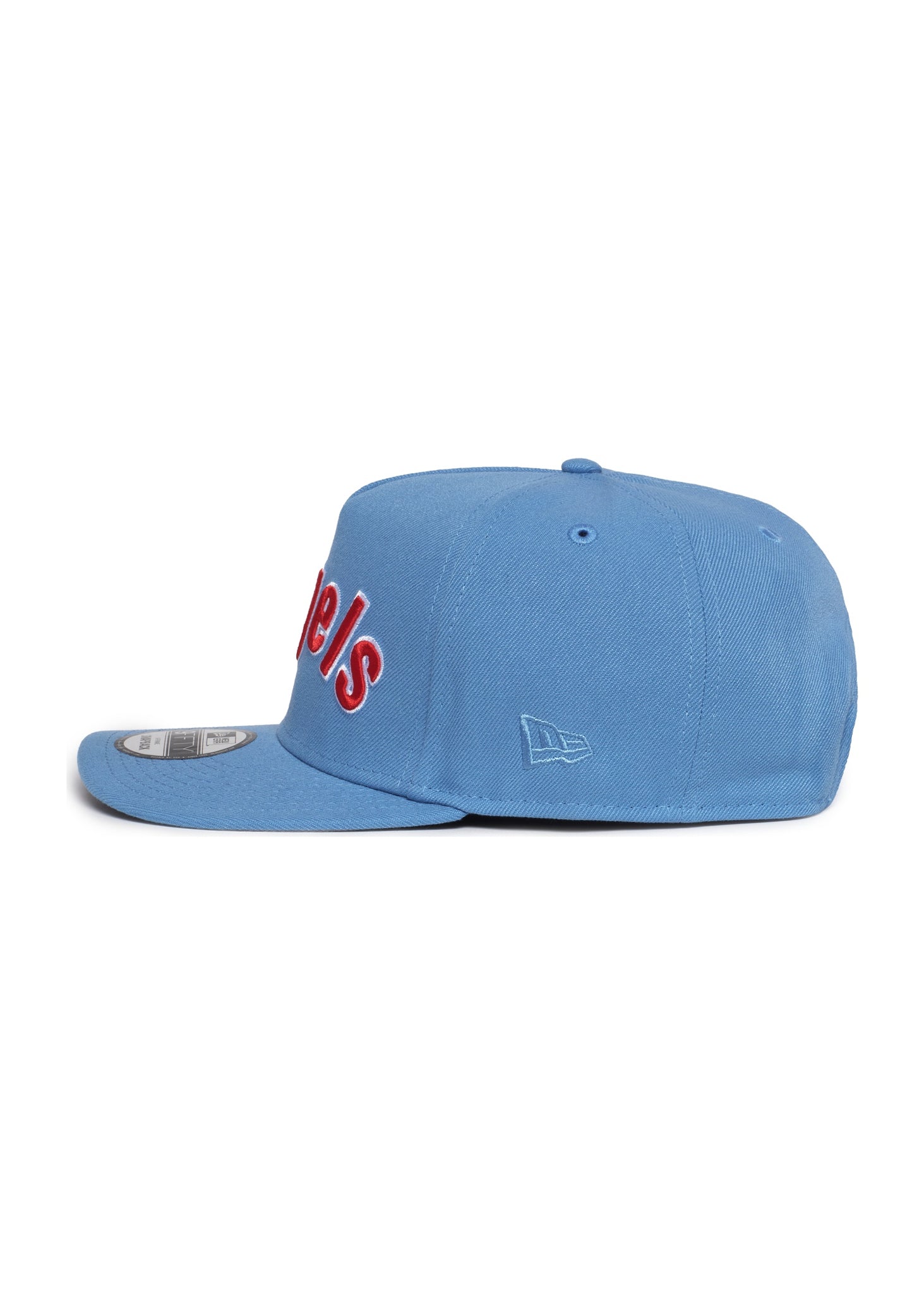 California Angels Sky Blue Script 950 AFrame Snap Back