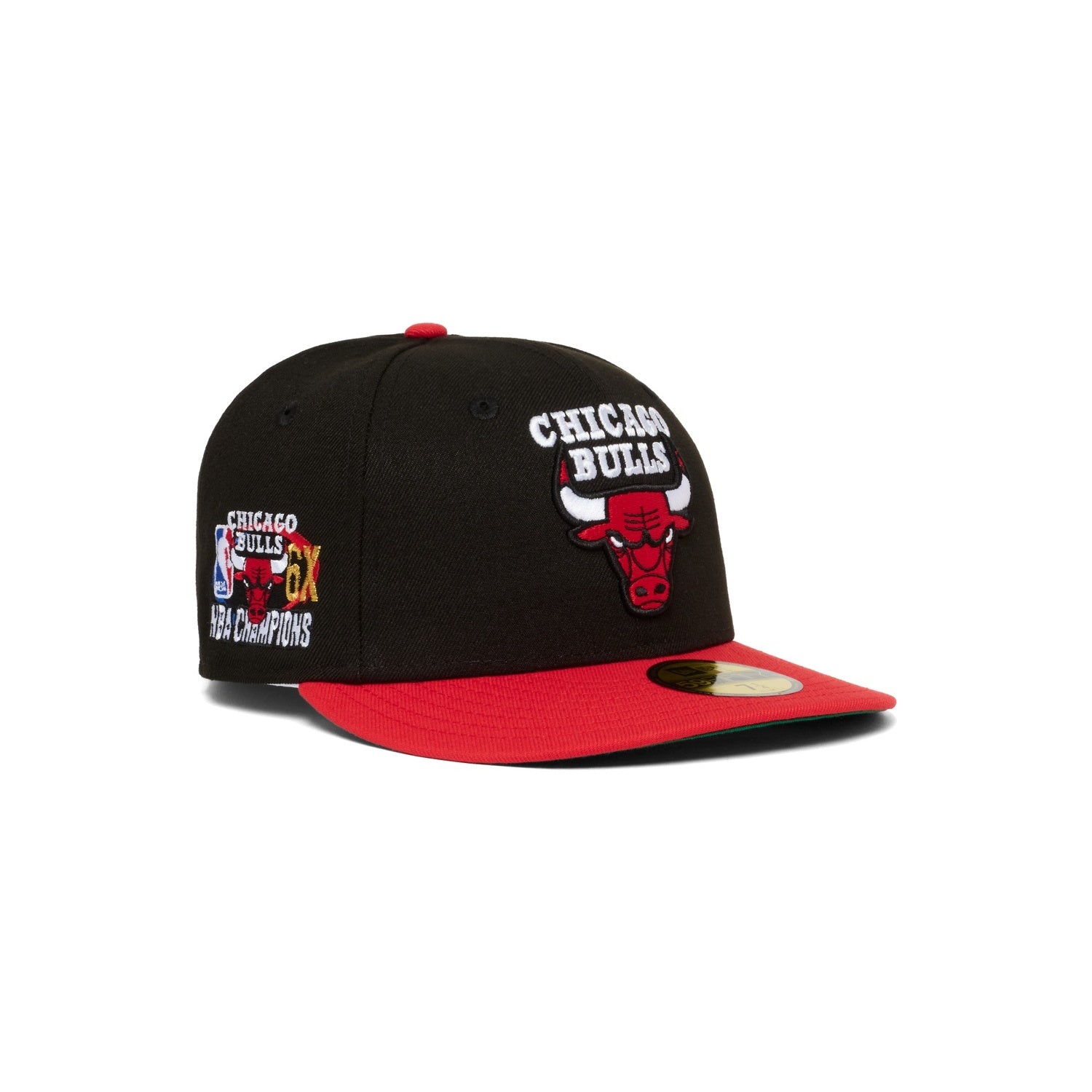 Chicago Bulls Black and Red 6X NBA Champs
