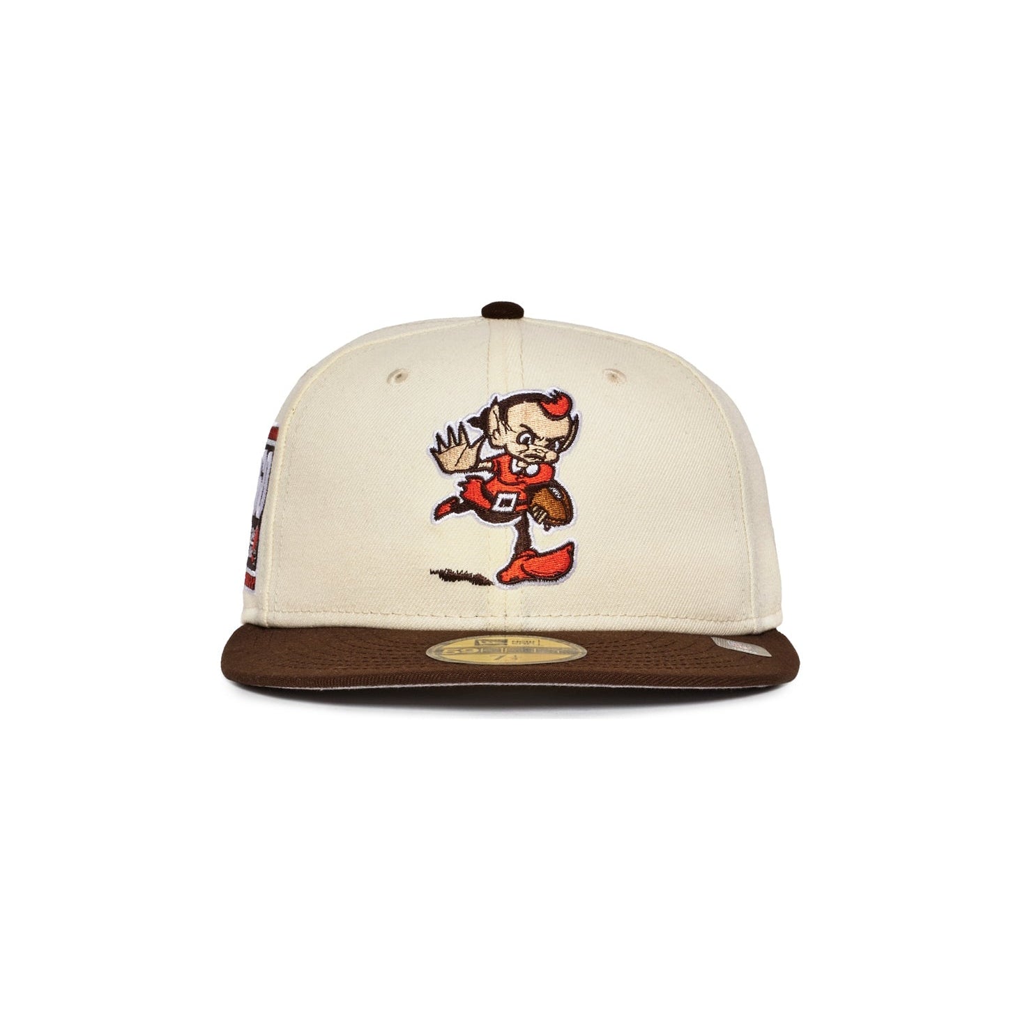 Cleveland Browns Creme and Brown 60Th