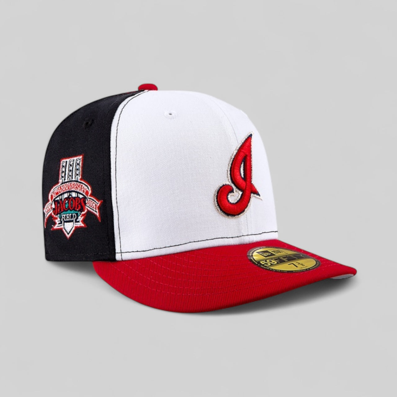 Cleveland Indians 3 tone White Red and Navy 10 Years