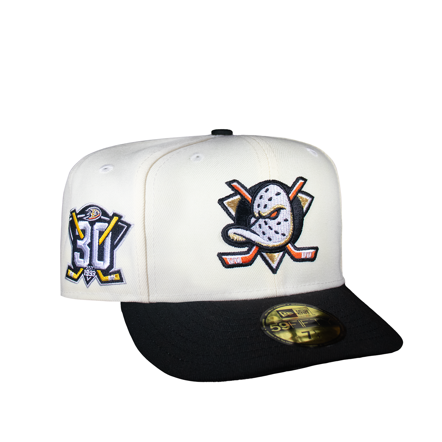 Anaheim Ducks Creme and Black 30 Years