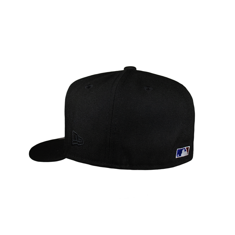 Texas Rangers All Black Script Logo 40th Anniversary