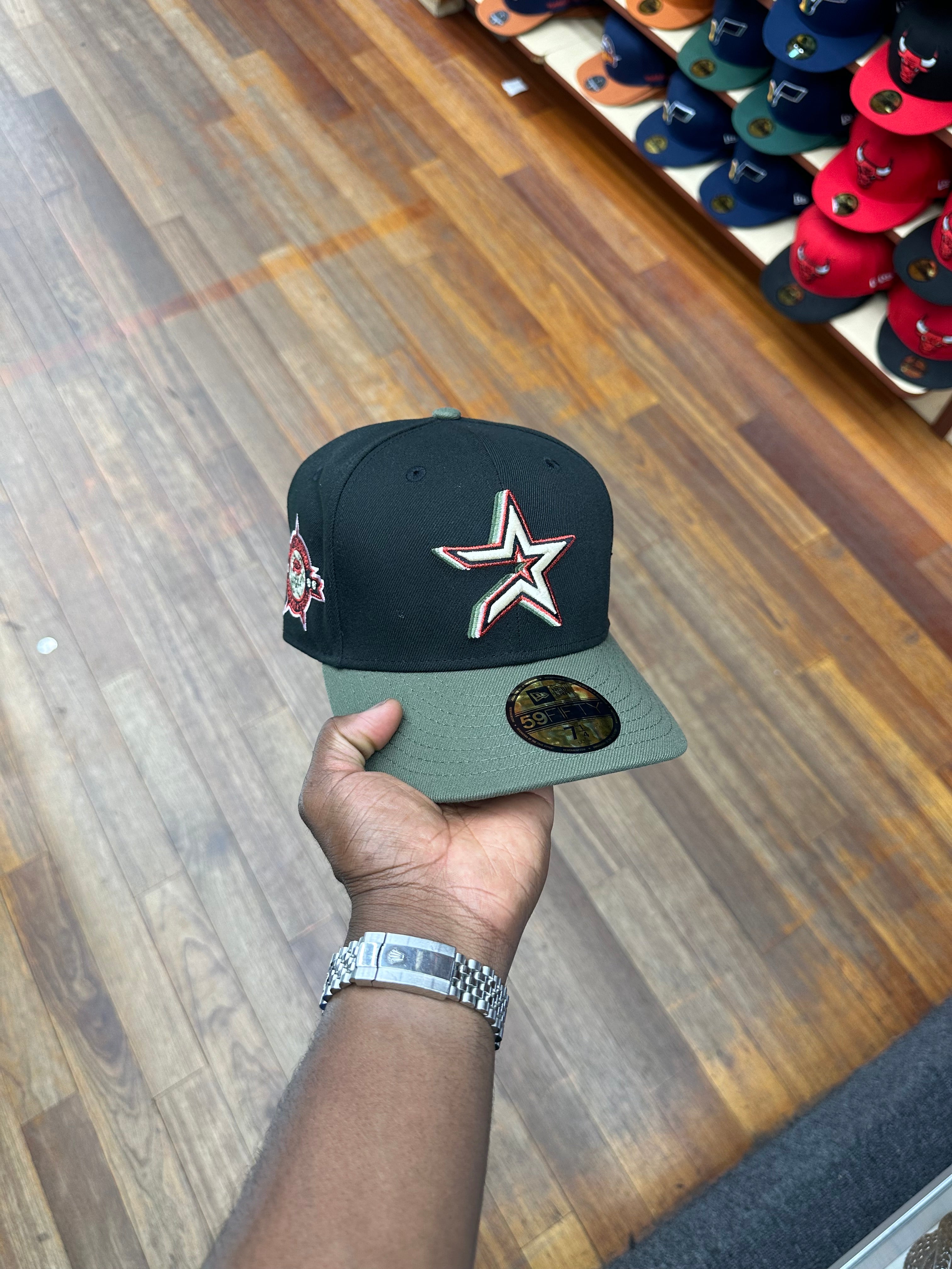Houston Astros Black and Olive 3D Star 1986 AstroDome