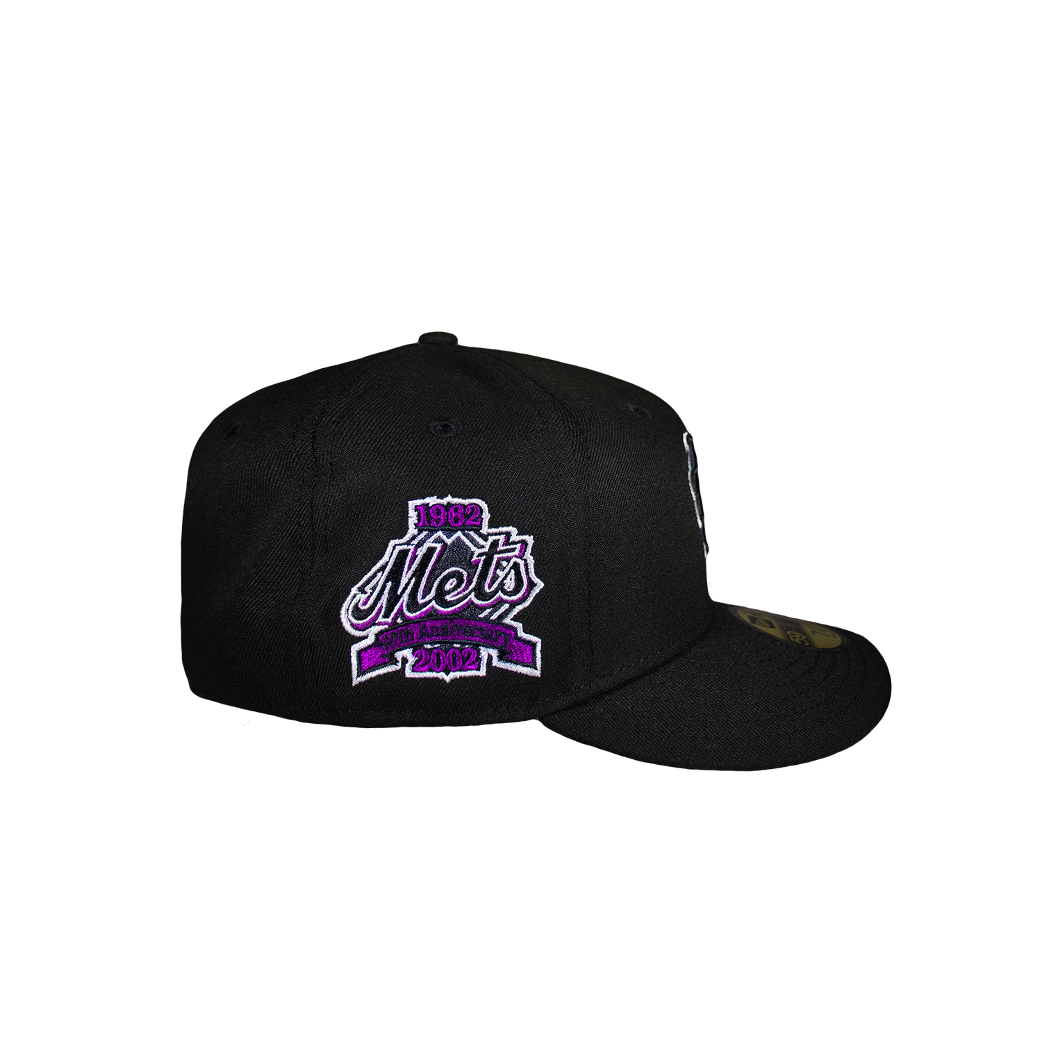 New York Mets All Black City Connect " Purple Outline" 40Th