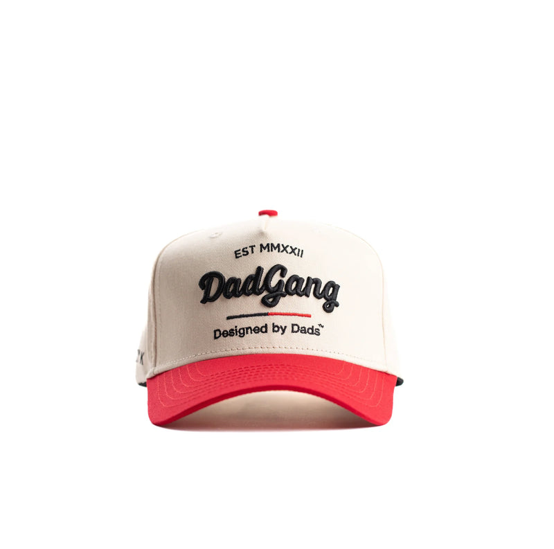 DAD GANG Horsepower Cream/Red/Black