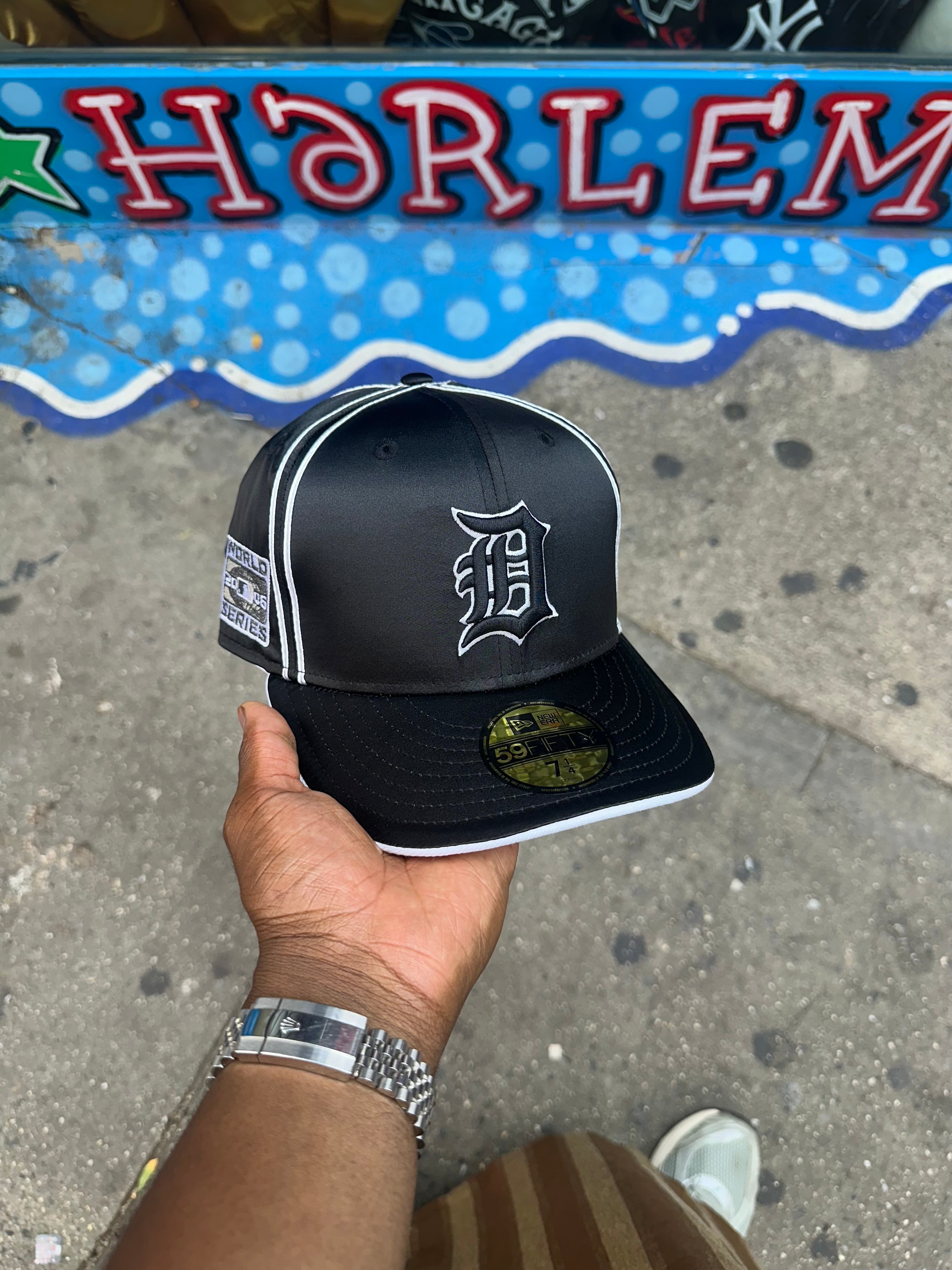 Detroit Tigers J Dilla Satin Black – CAP USA NYC