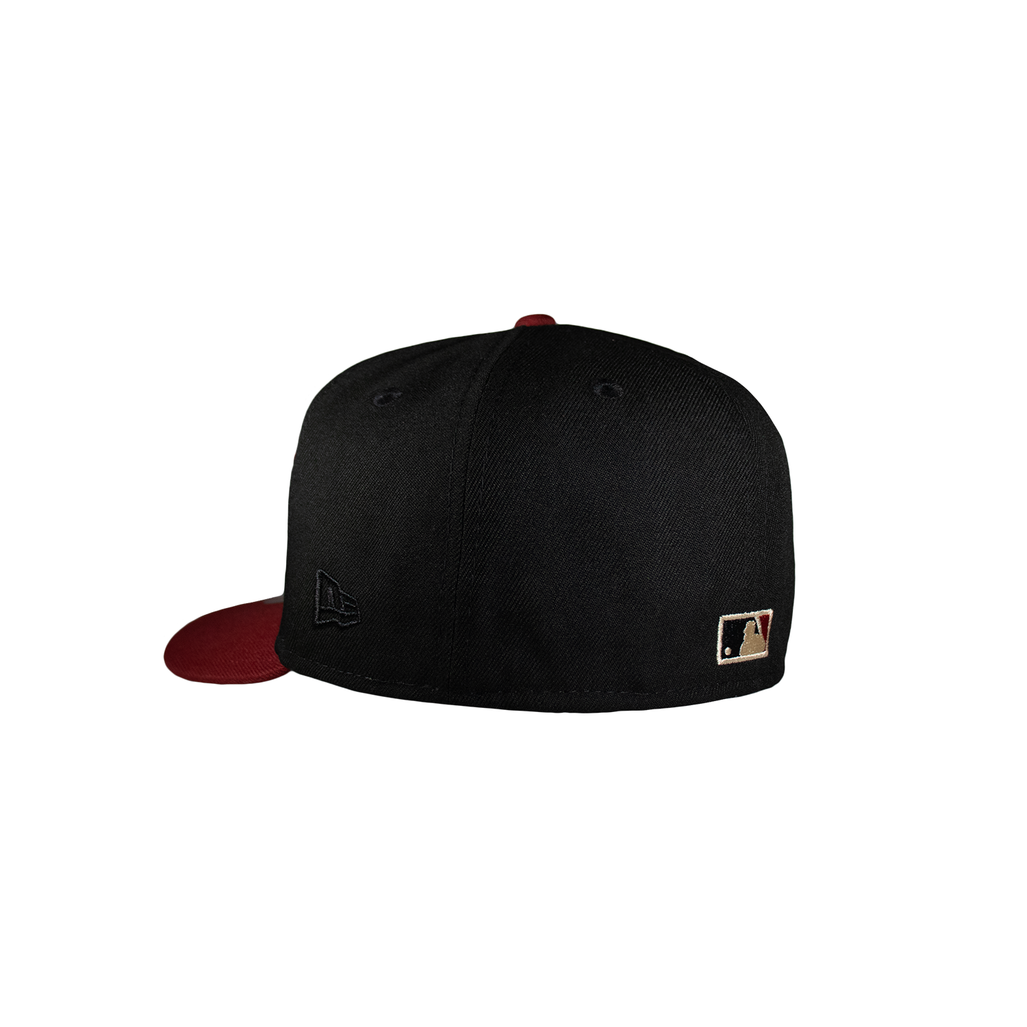 Arizona Diamond Backs Kanji Logo Black and Burgundy