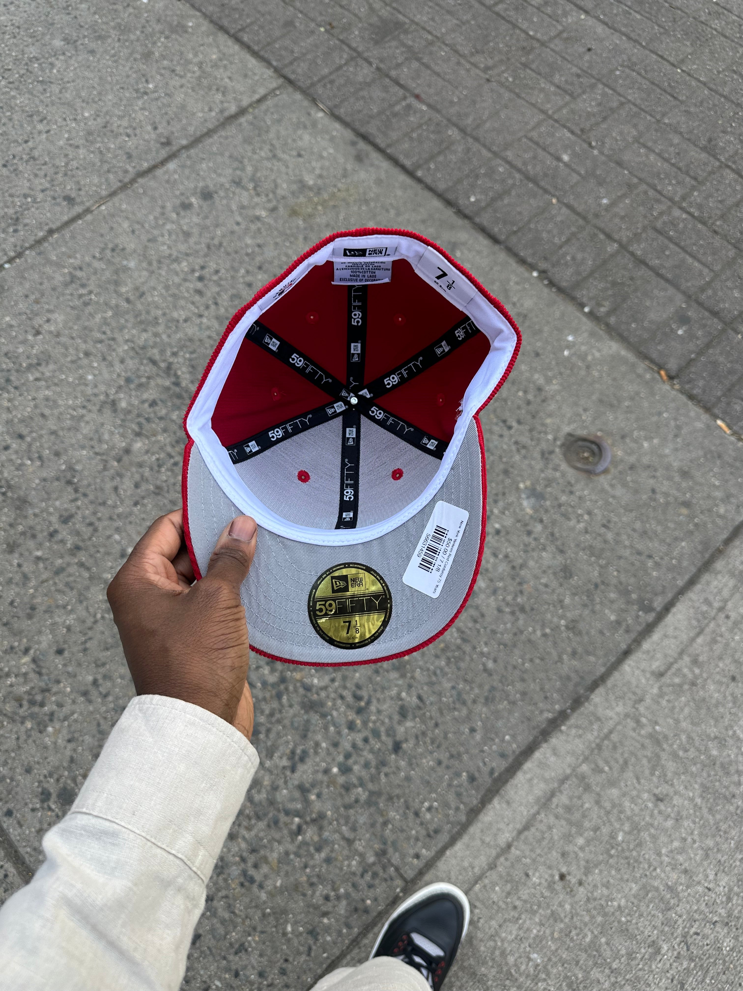 New York Yankees Red Corduroy 75 Years