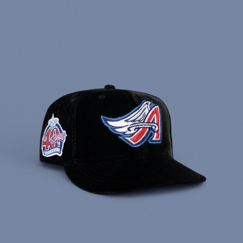Anaheim Angels All Black Velvet 40Th Anniversary