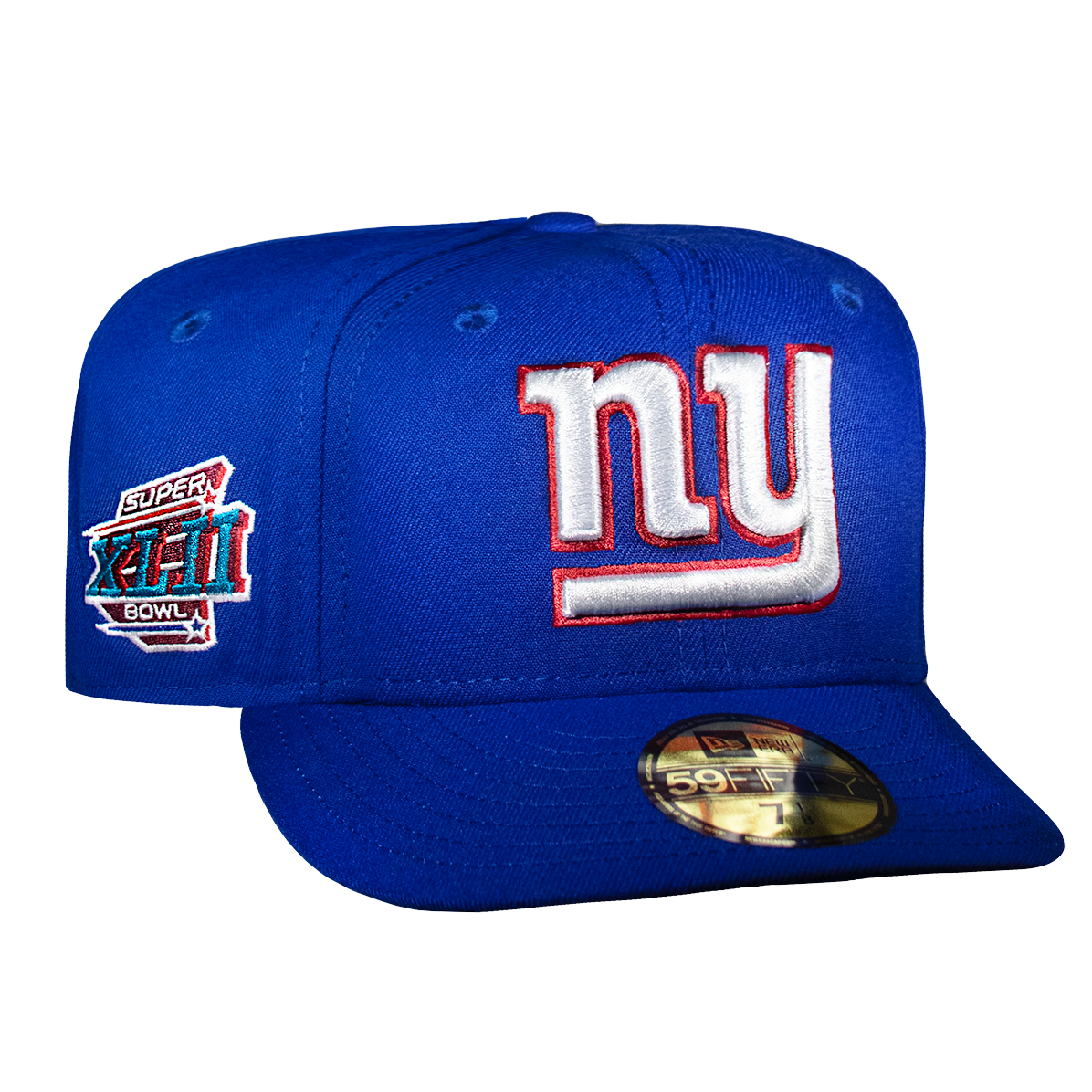 New York Giants All Royal Blue XLII Fitted