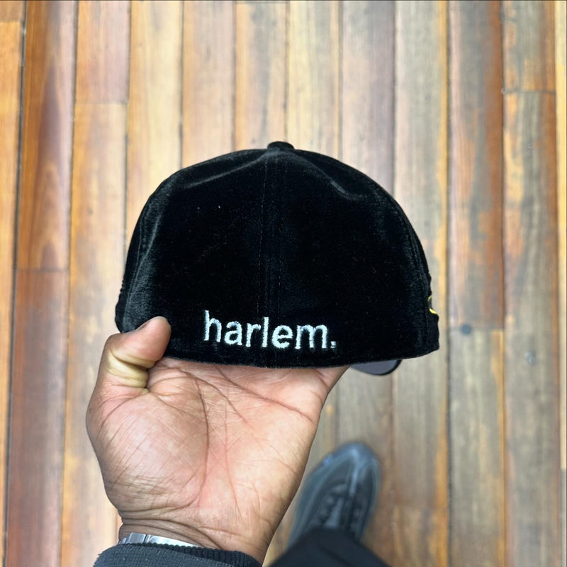 All Black Velvet Harlem 5950 Fitted