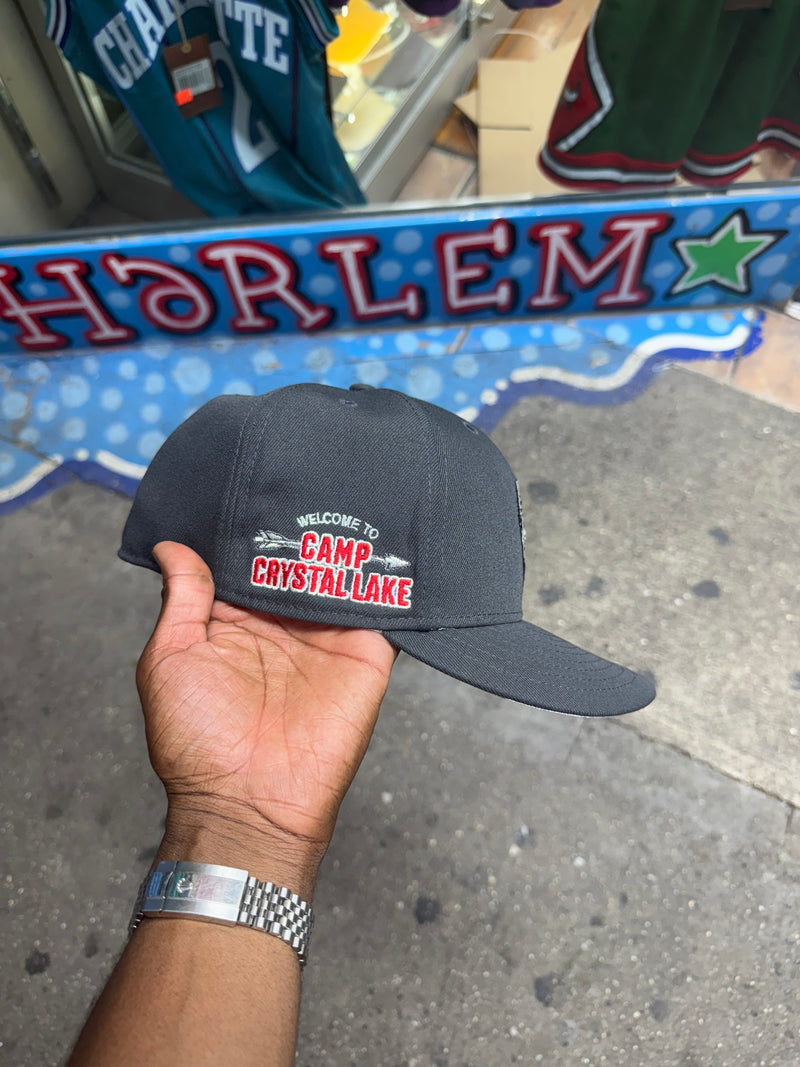 Jason Friday The 13Th All Dark Grey 5950 Fitted