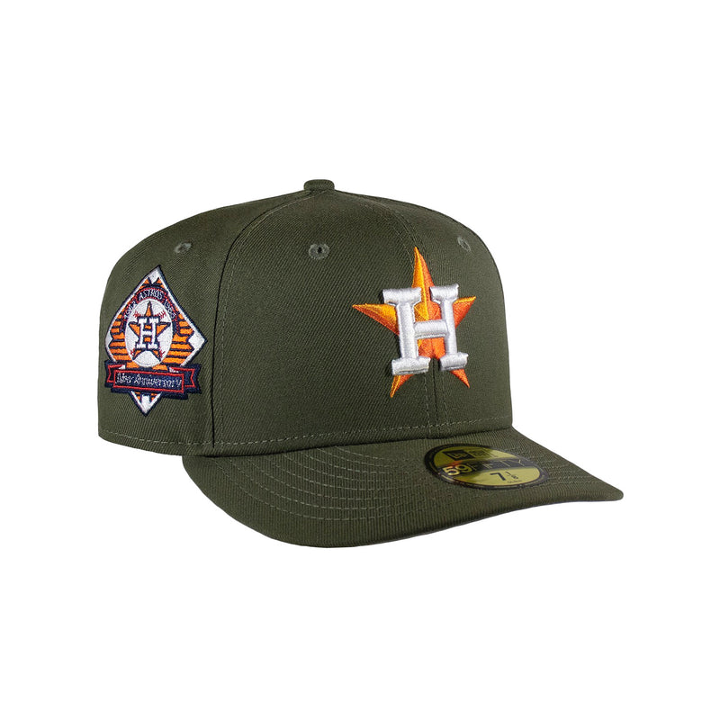 Houston Astros All New Olive "Orange Logo" 25th Anniversary