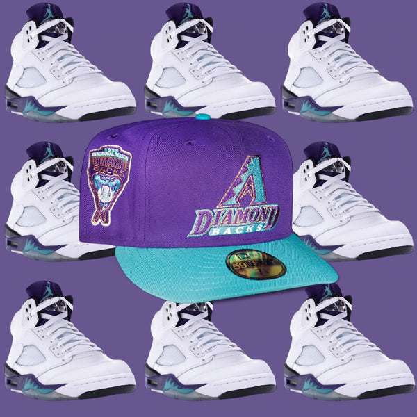 Arizona Diamond Backs Purple and Teal 1998 Inaugural