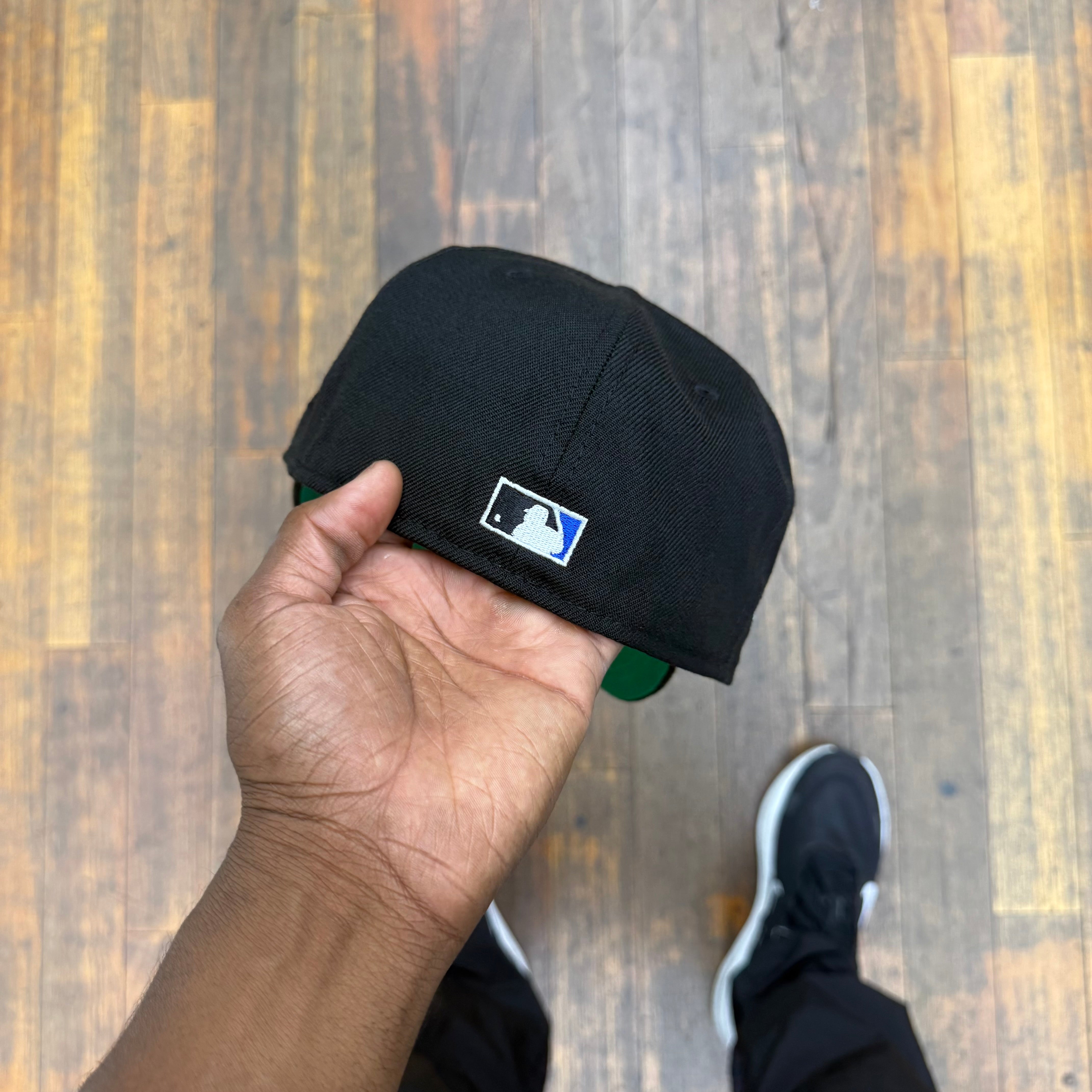Los Angeles Dodgers All Black Blue Logo 1988 World Series