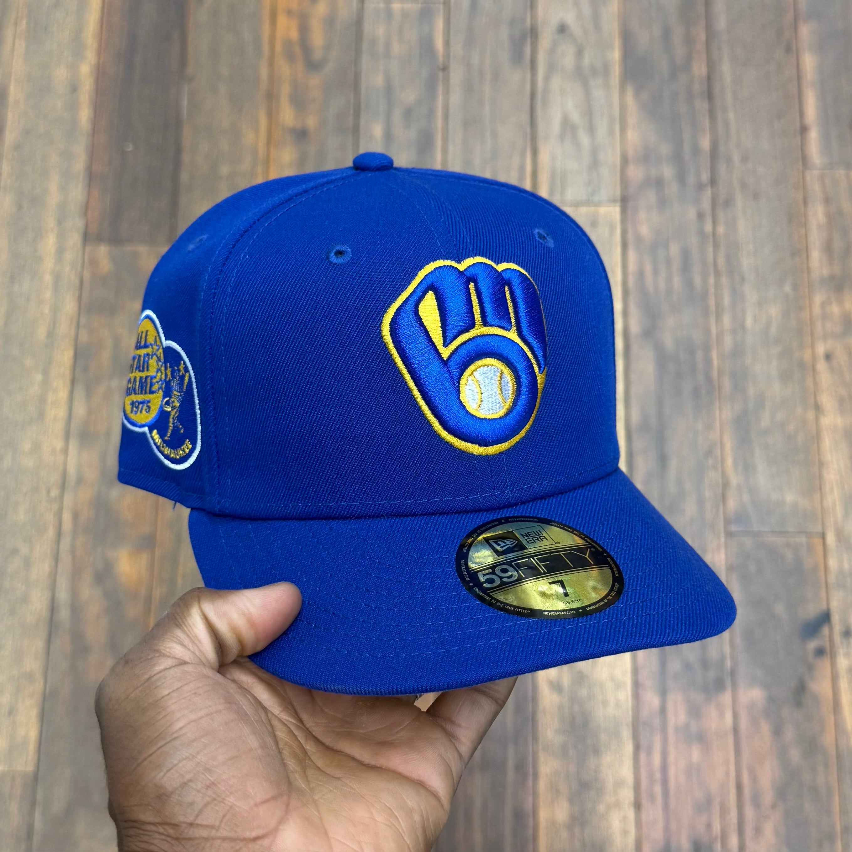 Milwaukee Brewers All Royal Blue 1975 All Star Game