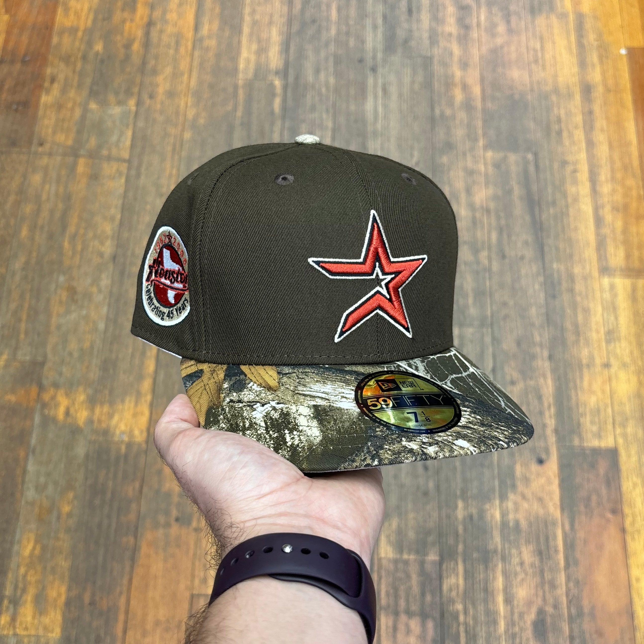 Houston Astros Mocha and Real Tree 45Th Anniversary