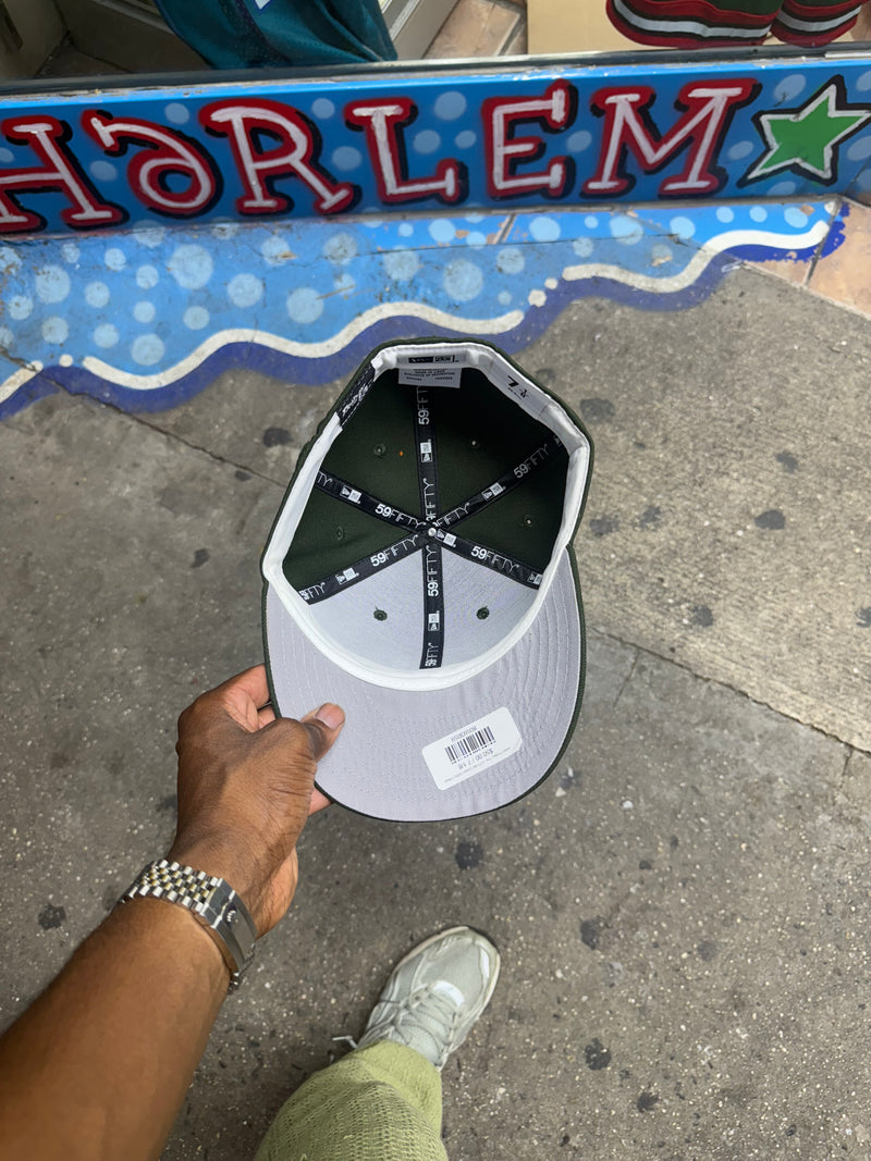 Jason Friday The 13Th Seaweed Green 5950 Fitted