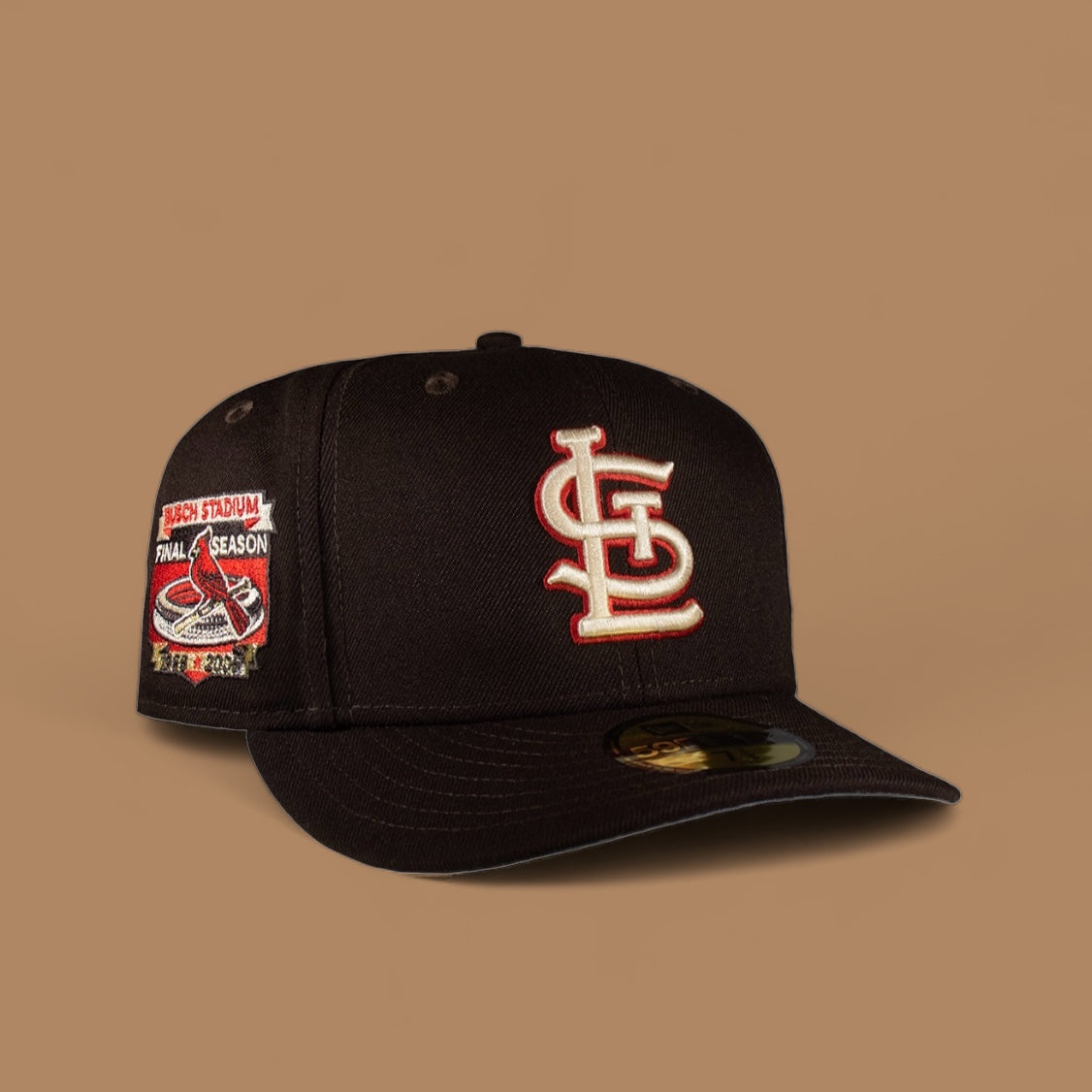 St. Louis Cardinals All Dark Brown Busch Stadium Patch
