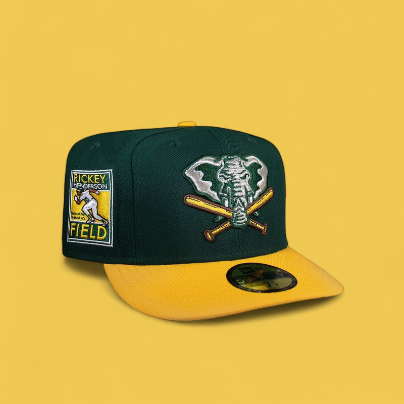 Oakland Athletics Green And Yellow Stomper RHF – CAP USA NYC