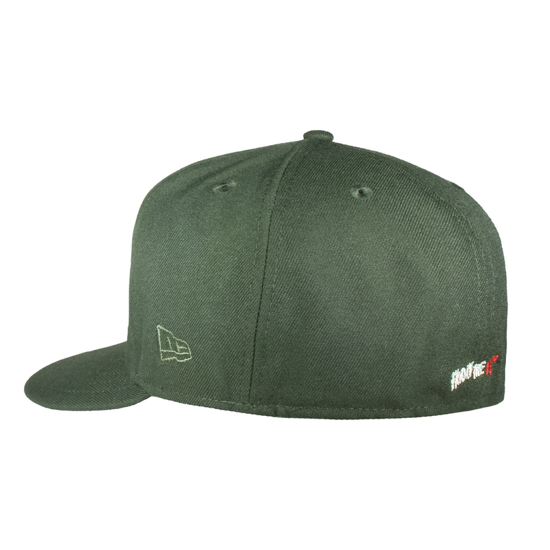 Jason Friday The 13Th Seaweed Green 5950 Fitted