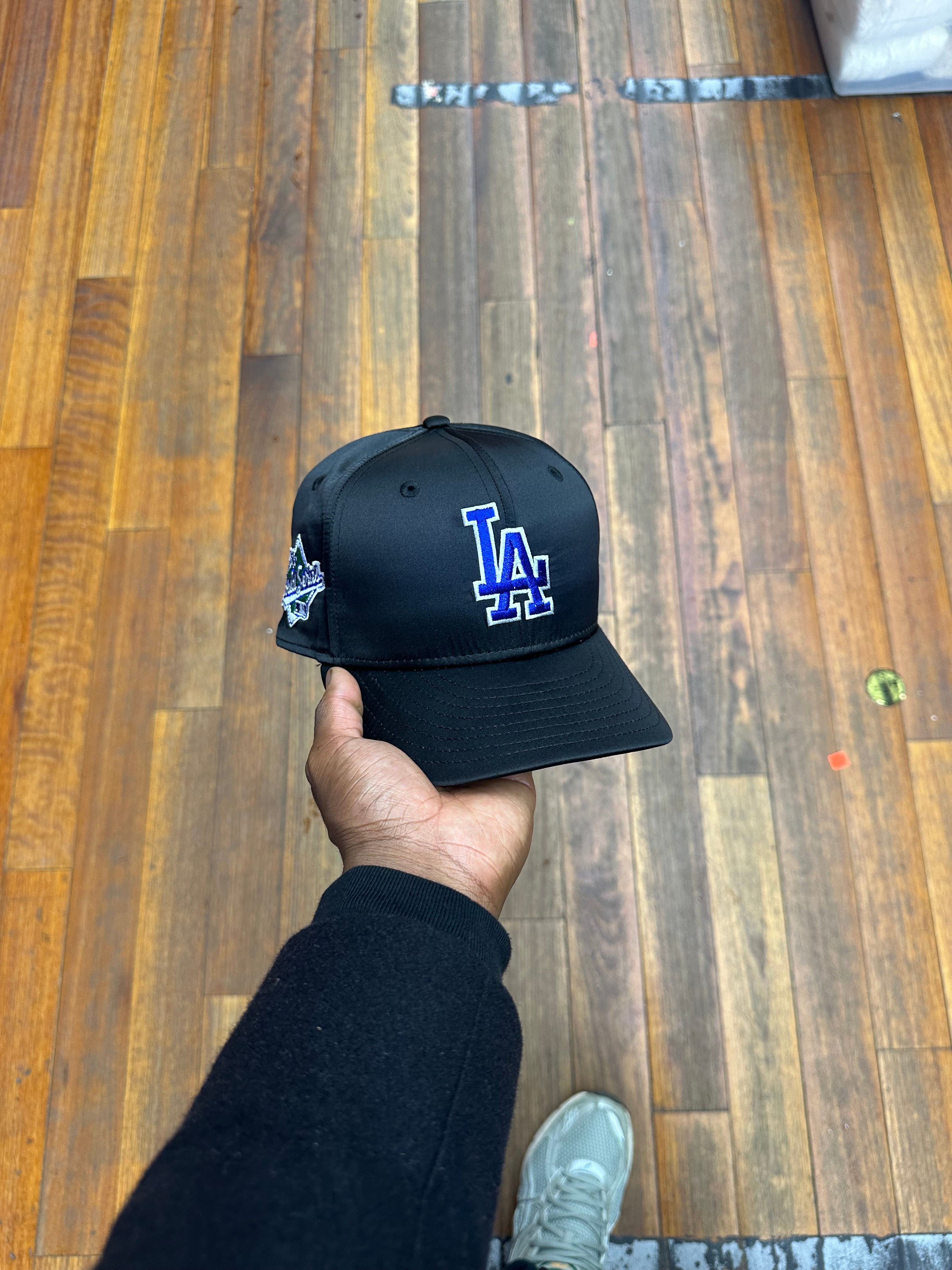 Los Angeles Dodgers Black Satin 1988 World Series