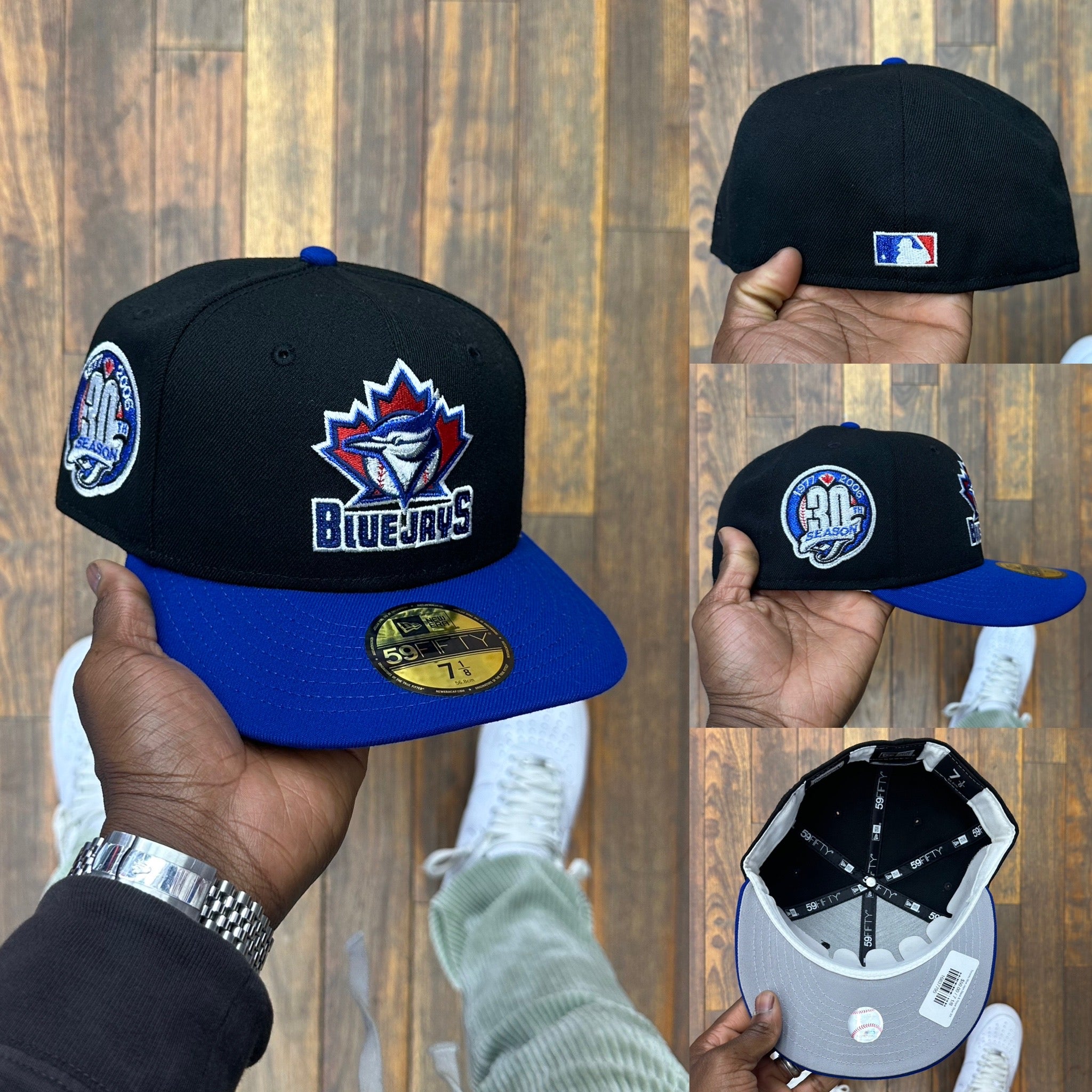 Toronto Blue Jays Black & Royal Blue 30th Anniversary
