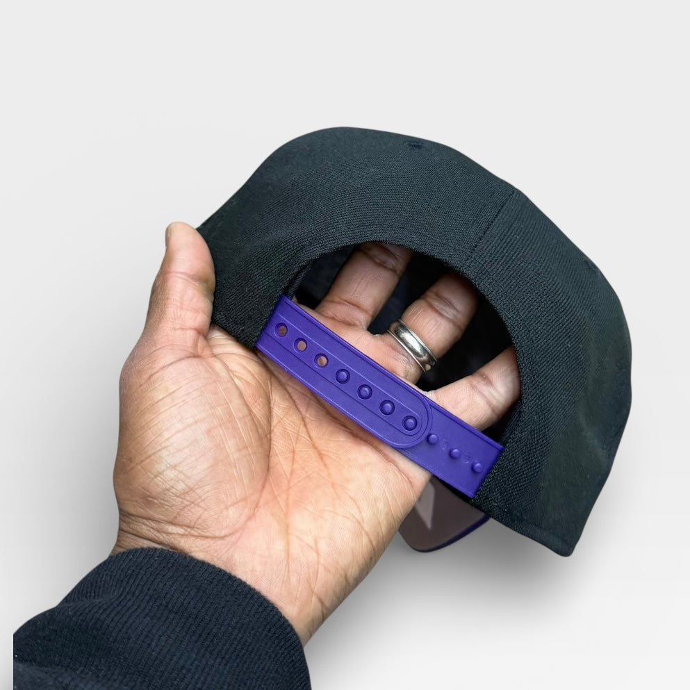 Baltimore Ravens Black and Purple X 10 Years 950 AFrame Snap Back