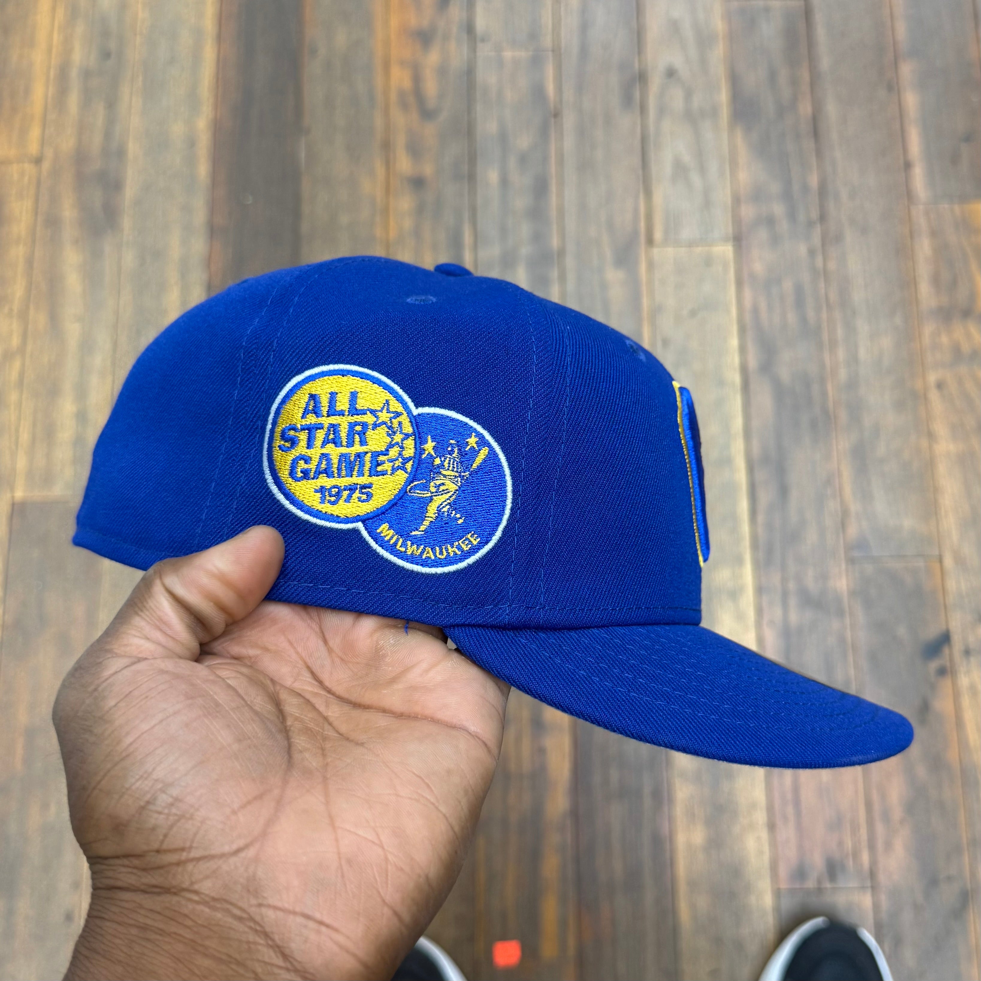 Milwaukee Brewers All Royal Blue 1975 All Star Game