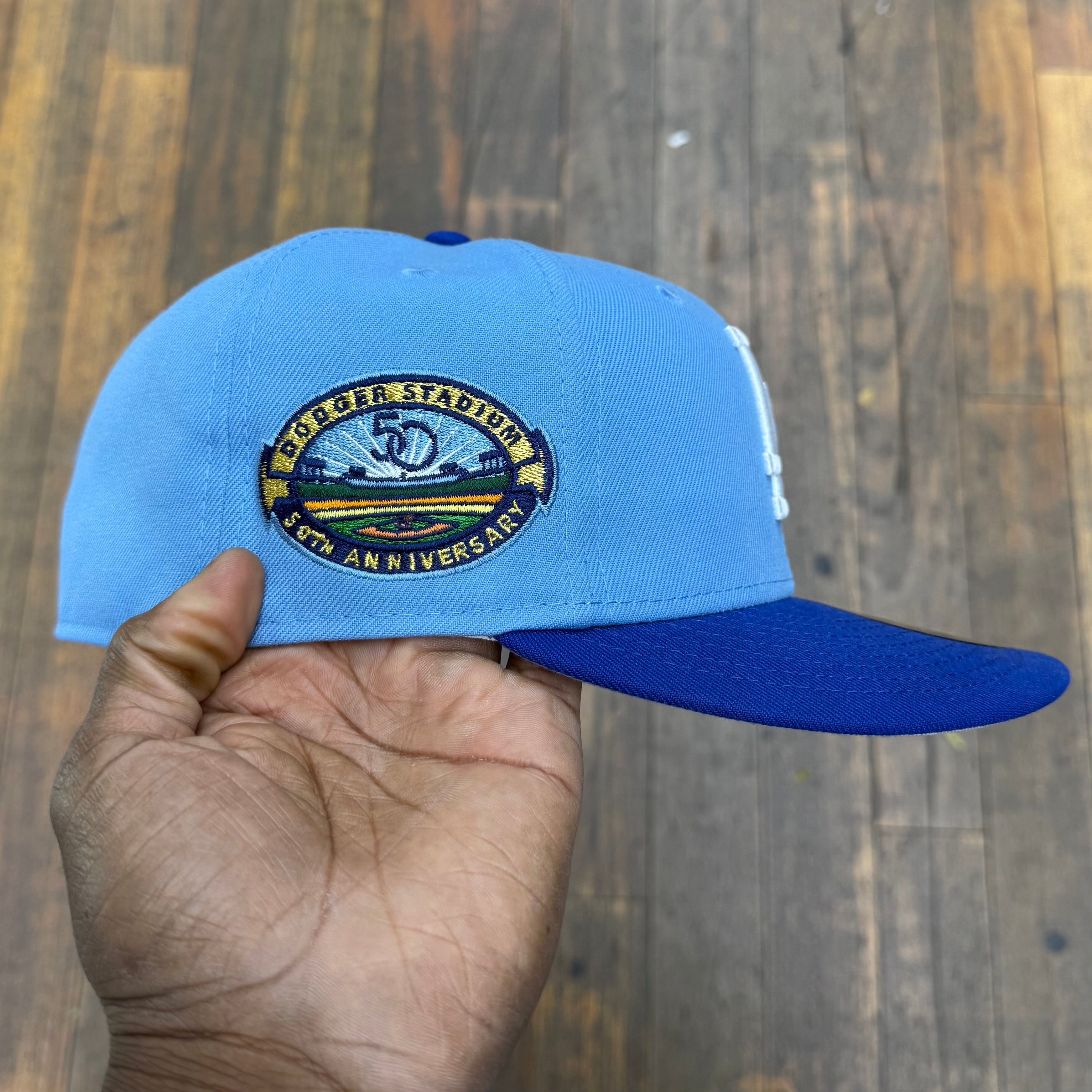 Los Angeles Dodgers Two Tone Sky and Royal 50TH