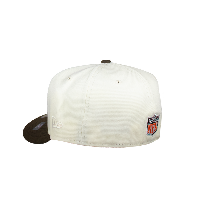 Cleveland Browns Creme and Brown 60Th