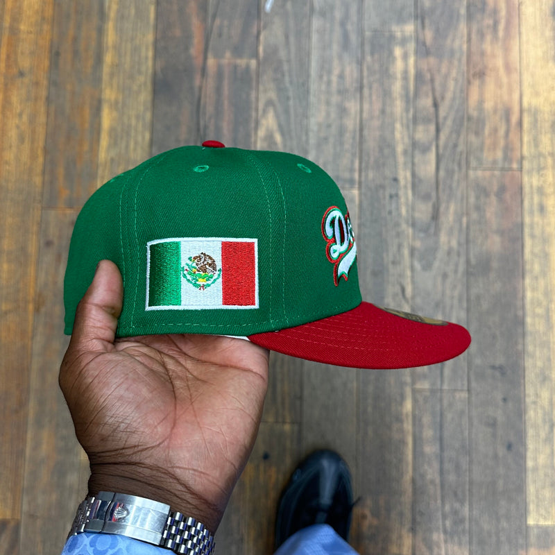 Los Angeles Dodgers Mexico Green And Red