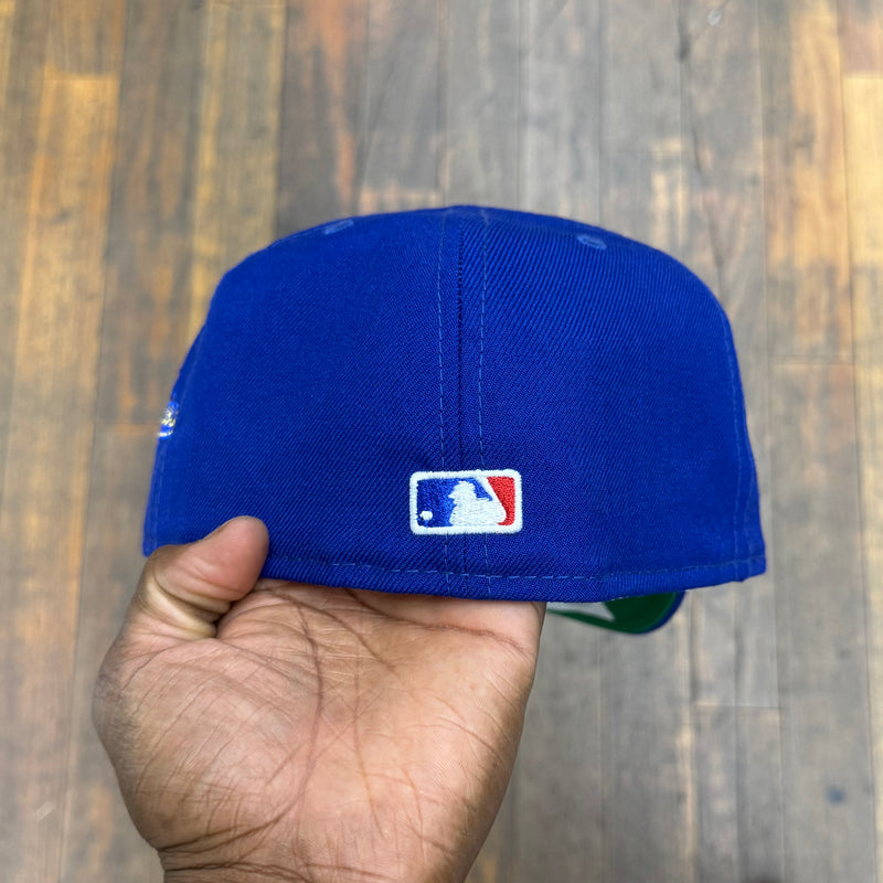 Toronto Blue Jay’s Royal Blue Fitted 1993 World Series Green UV