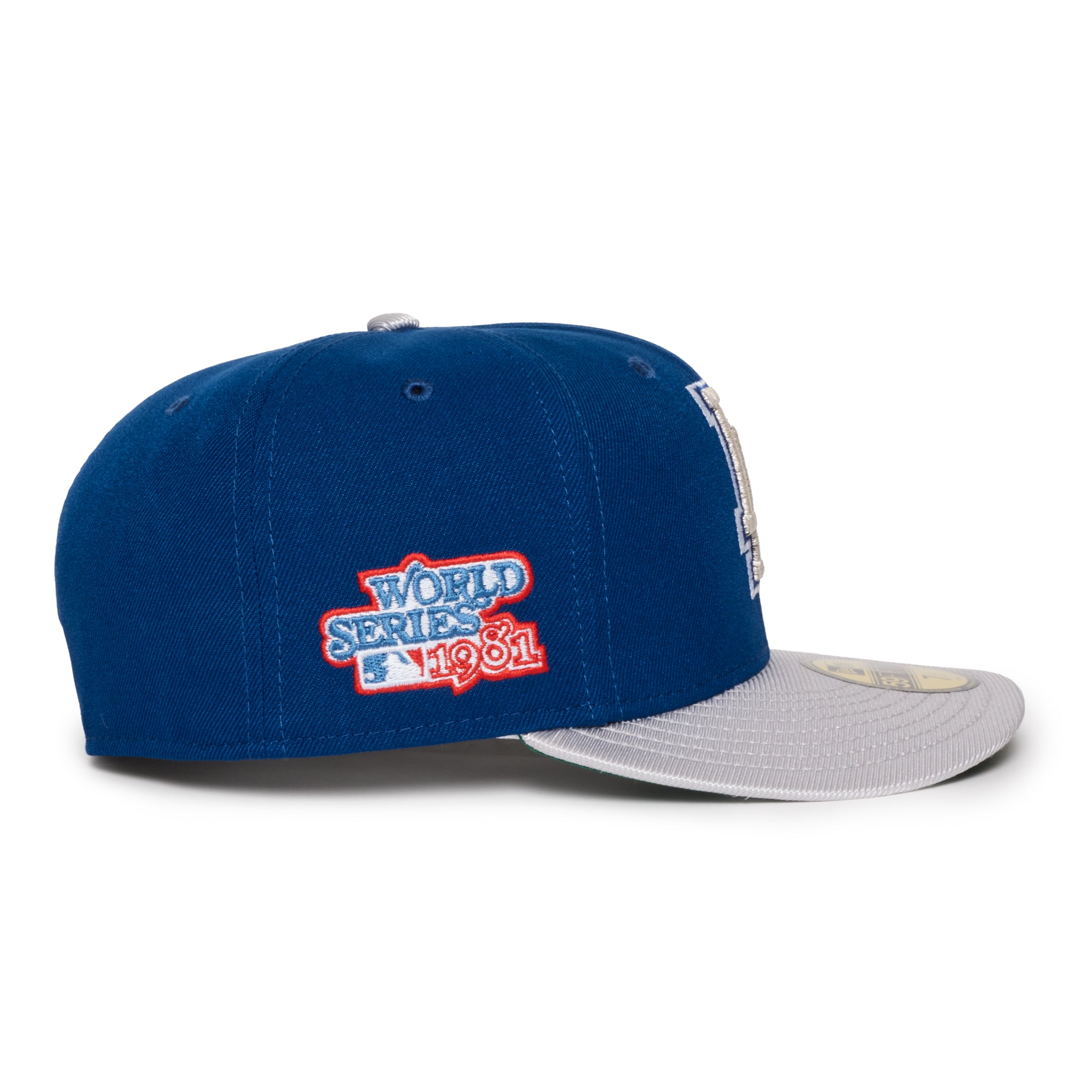 Los Angeles Dodgers Royal & Metallic 1981 World Series Green uv