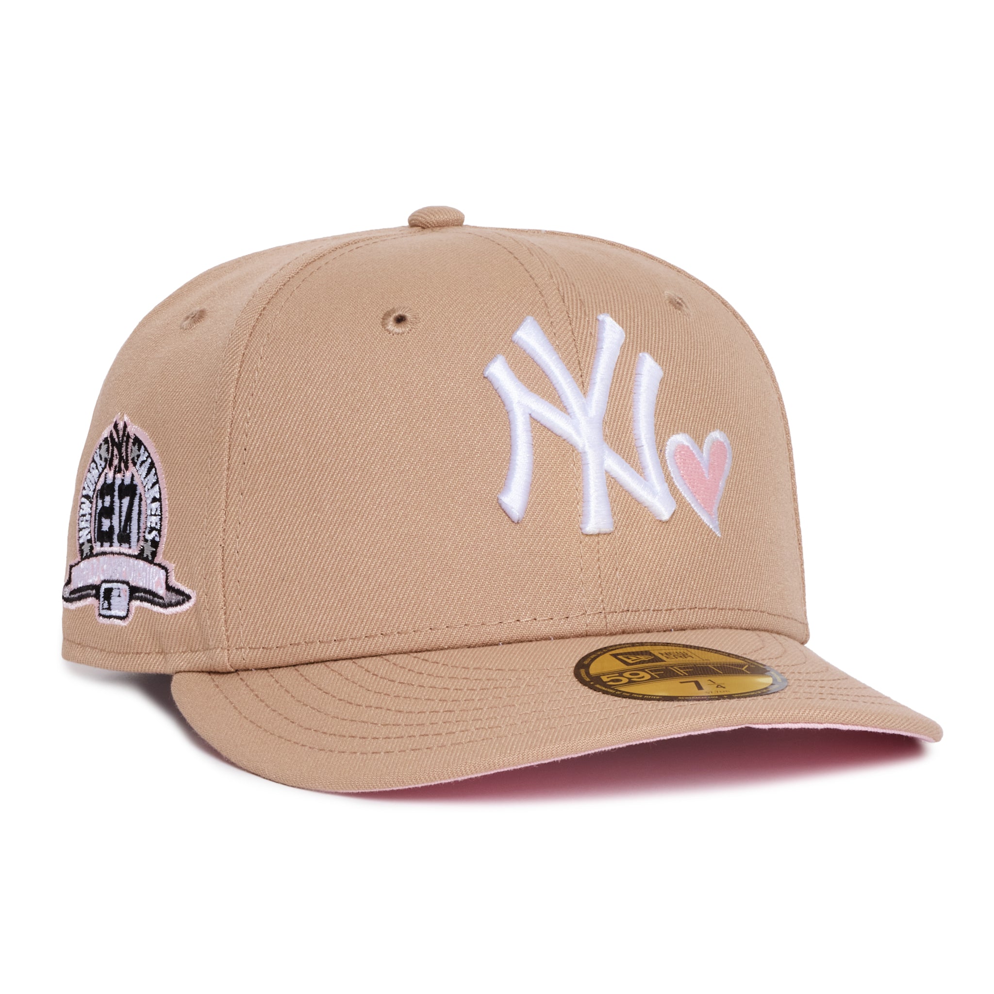 New York Yankees Camel Pink Heart  27x Champs Pink uv