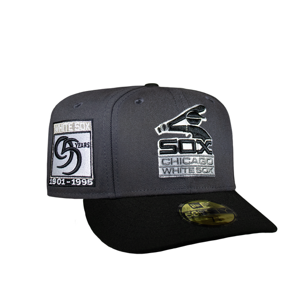 Chicago White Sox Dark Grey and Black 95 Years