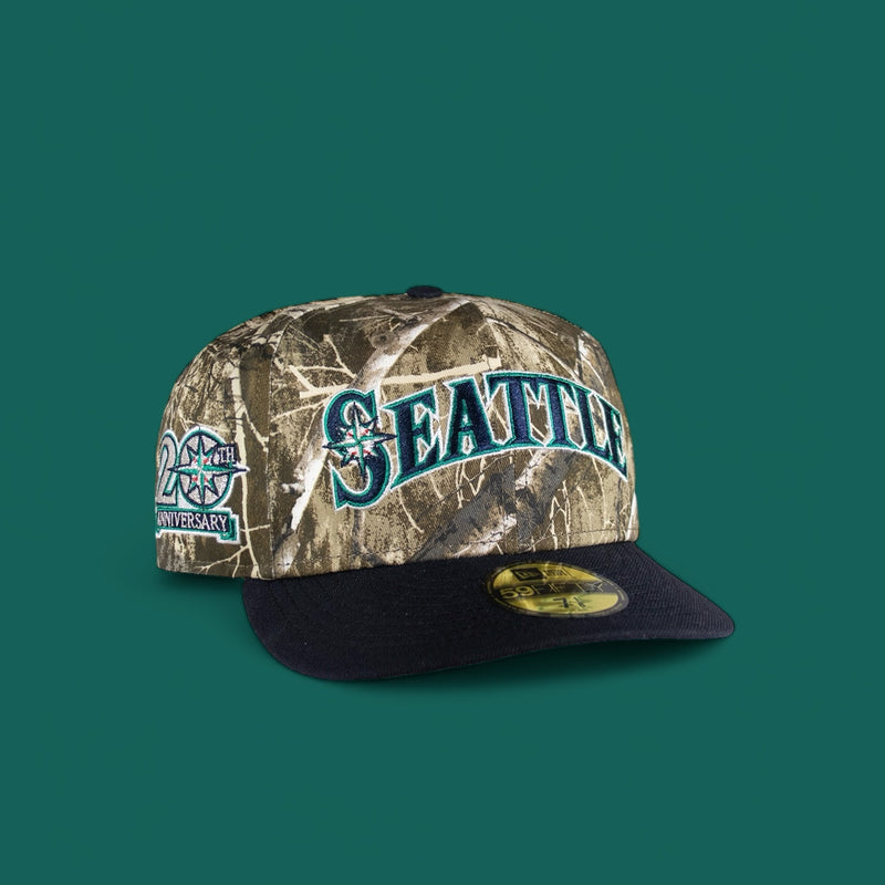 Seattle Mariners Real Tree & Navy Blue 20Th Anniversary