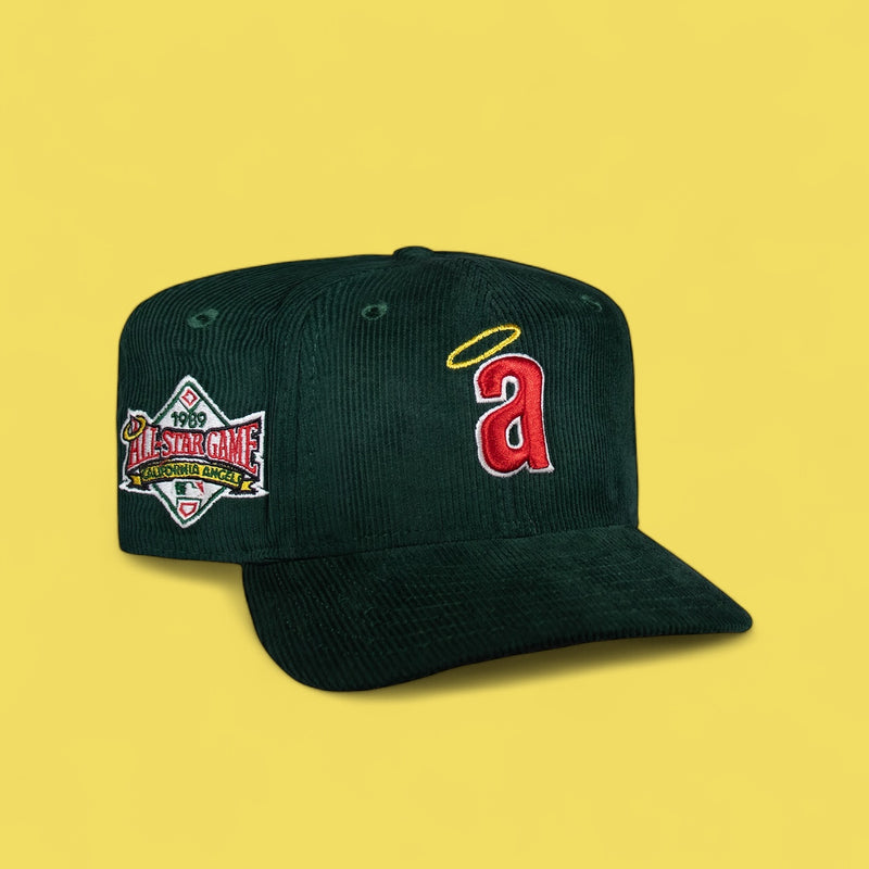 California Angels Dark Green Corduroy 1989 All Star Game