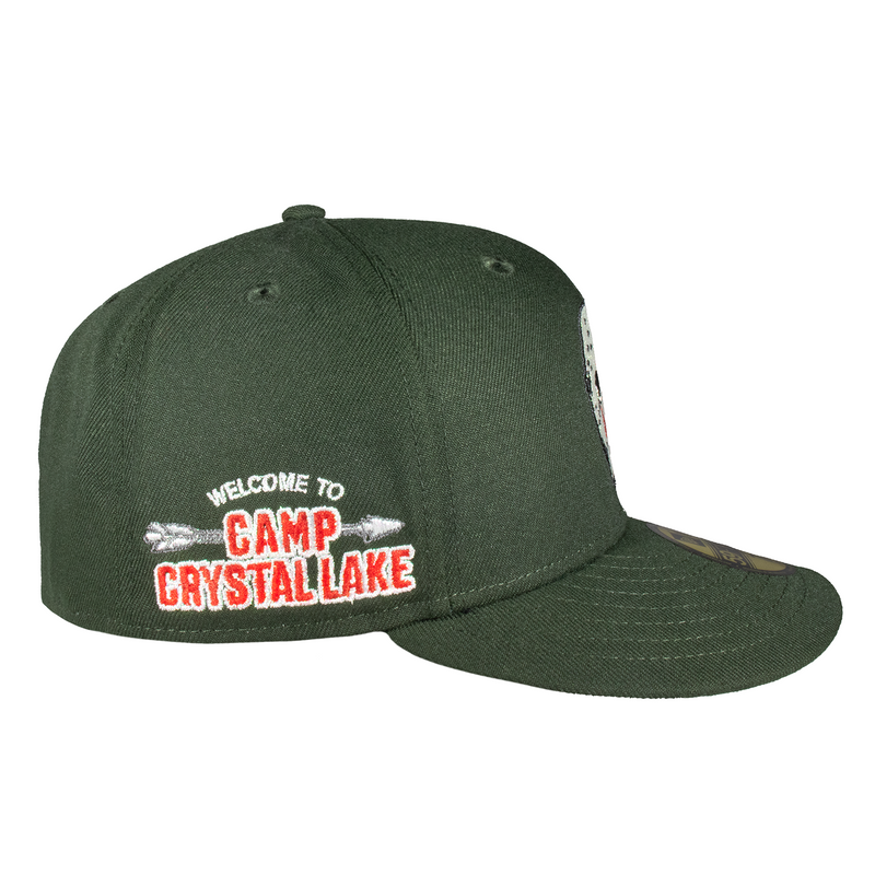 Jason Friday The 13Th Seaweed Green 5950 Fitted