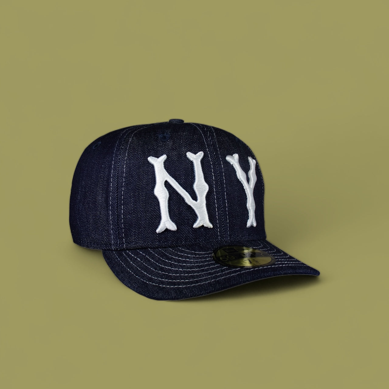 New York Highlanders BIG NY Light Navy Denim no Patch