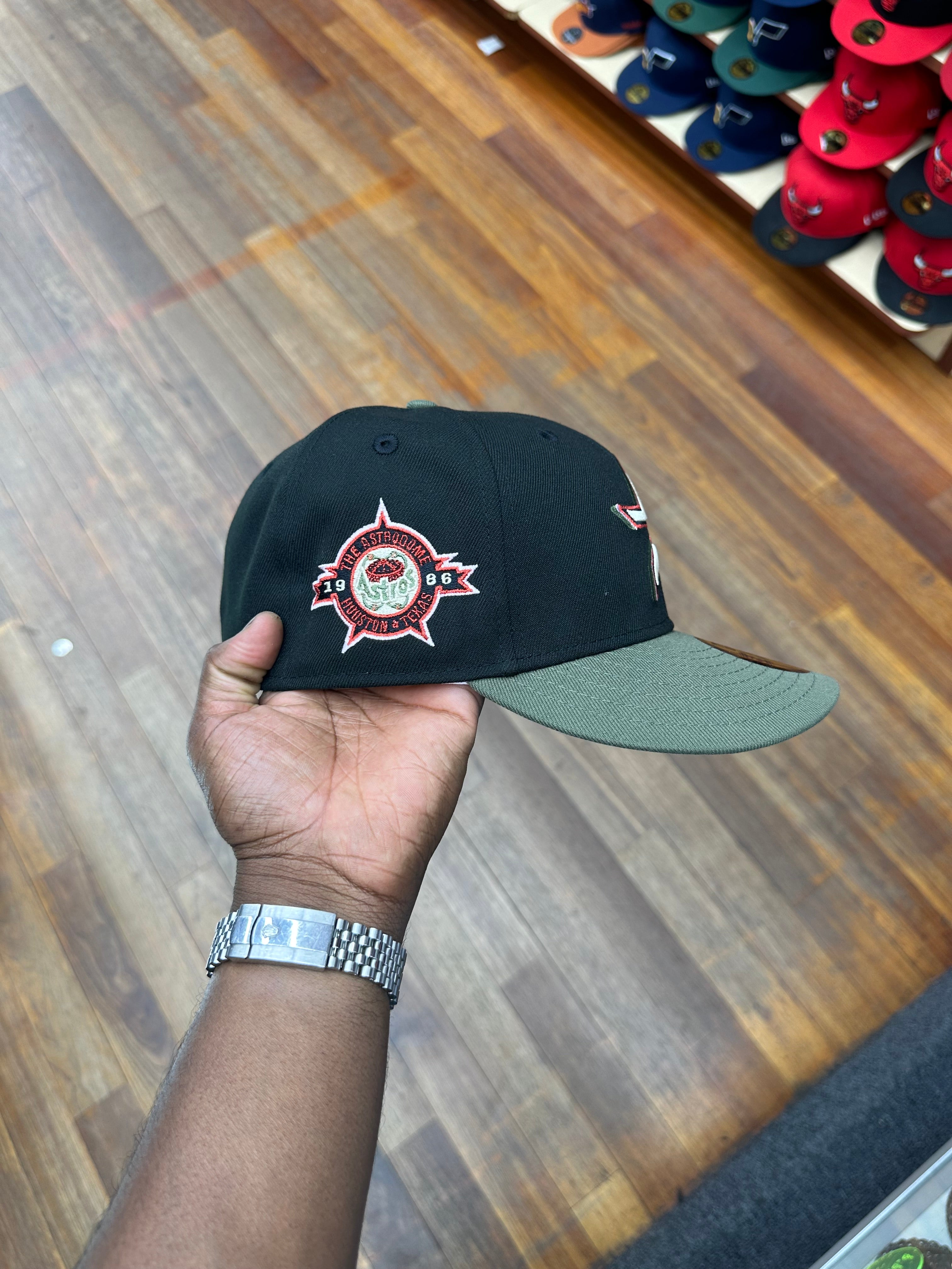 Houston Astros Black and Olive 3D Star 1986 AstroDome