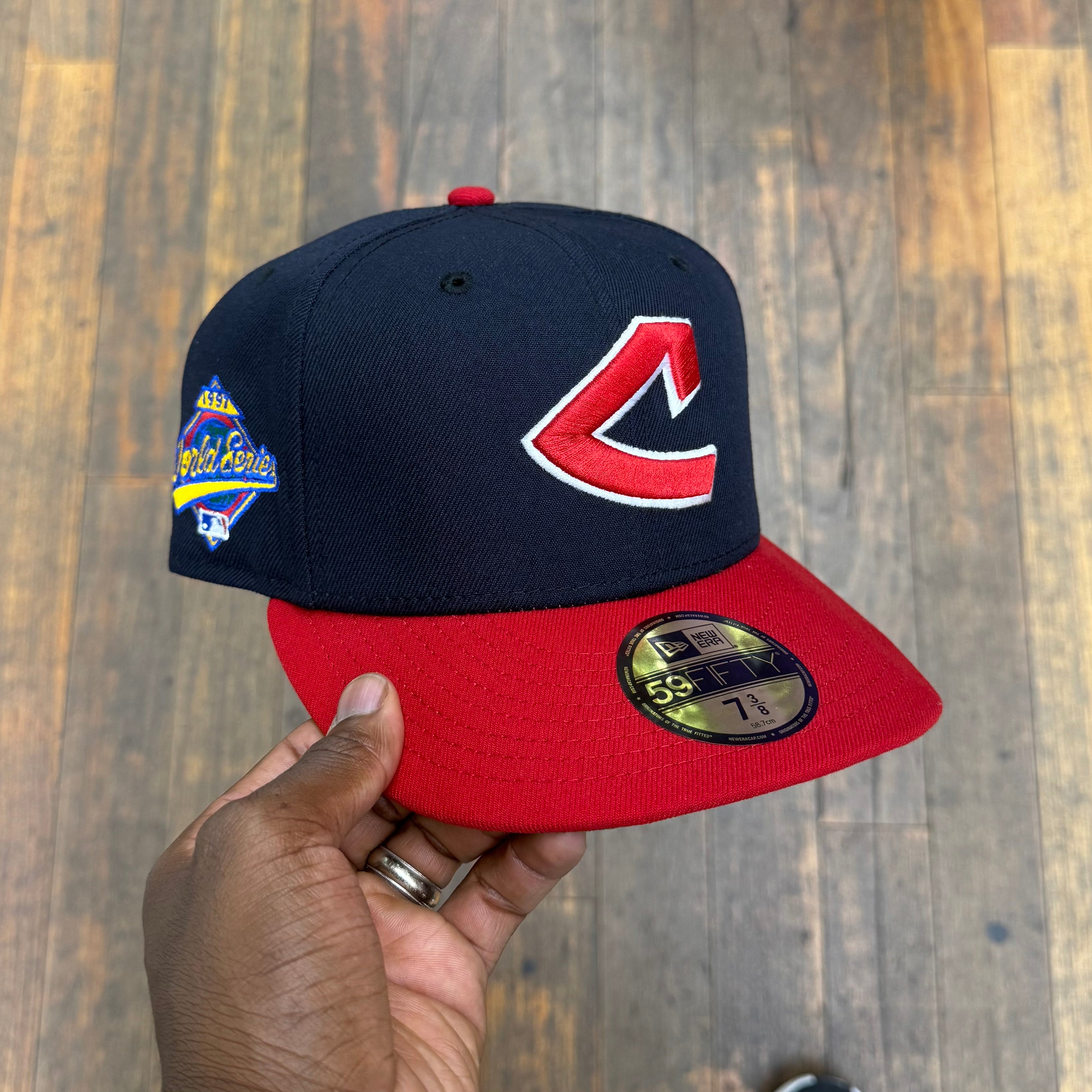 Cleveland Indians "C" Navy Blue & Red 1997 World Series