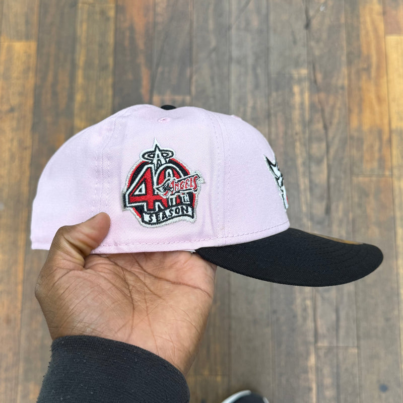 Anaheim Angels Pink And Black 40Th Anniversary
