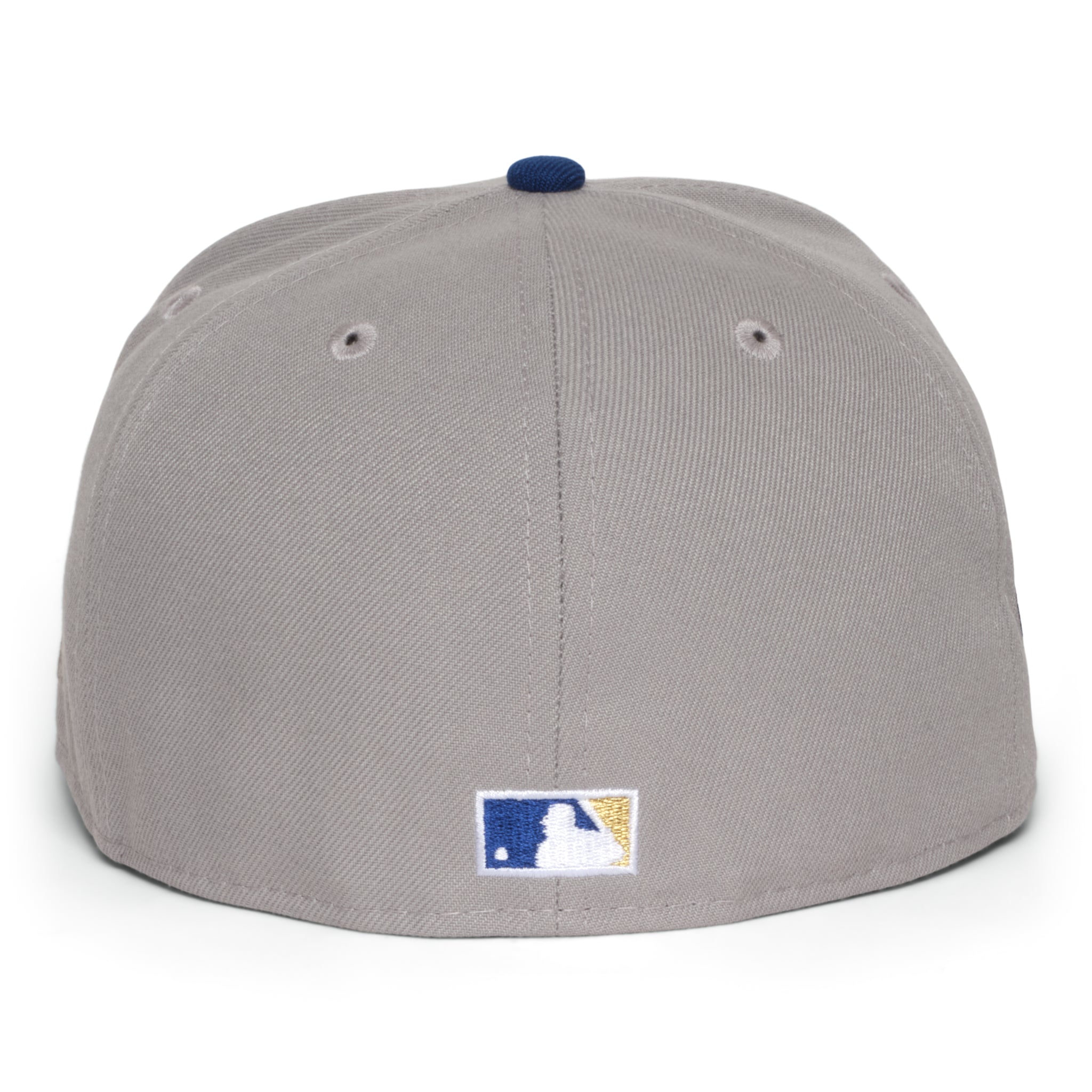 Kansas City Royals Grey and Royal Blue Gold Crown 50th Anniversary