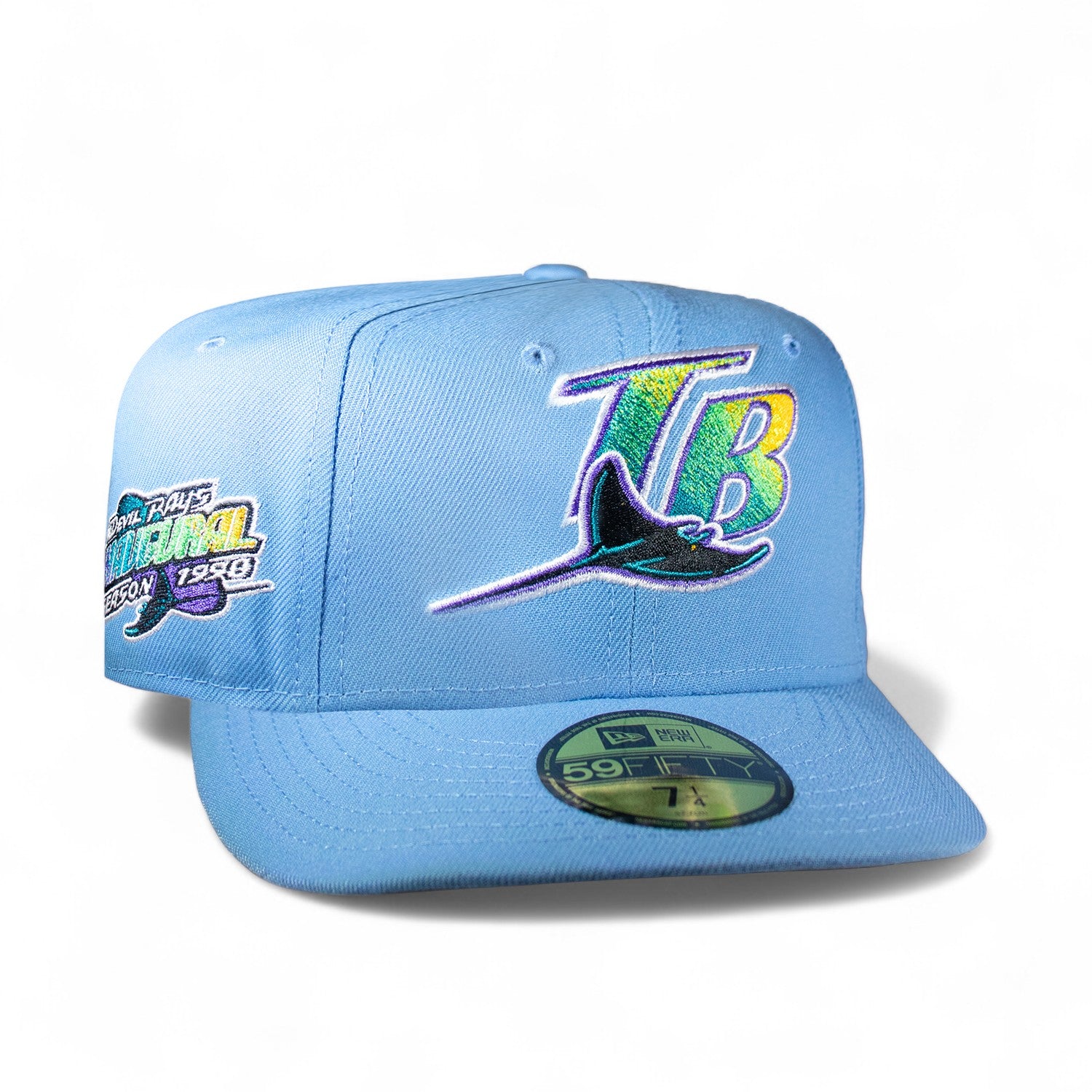 Tampa Bay Rays All Sky Blue Inaugural Seasons Patch