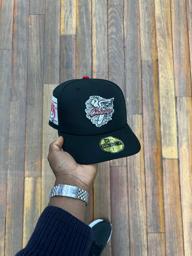 Chicago White Sox "Winged logo" All Black 95 Years