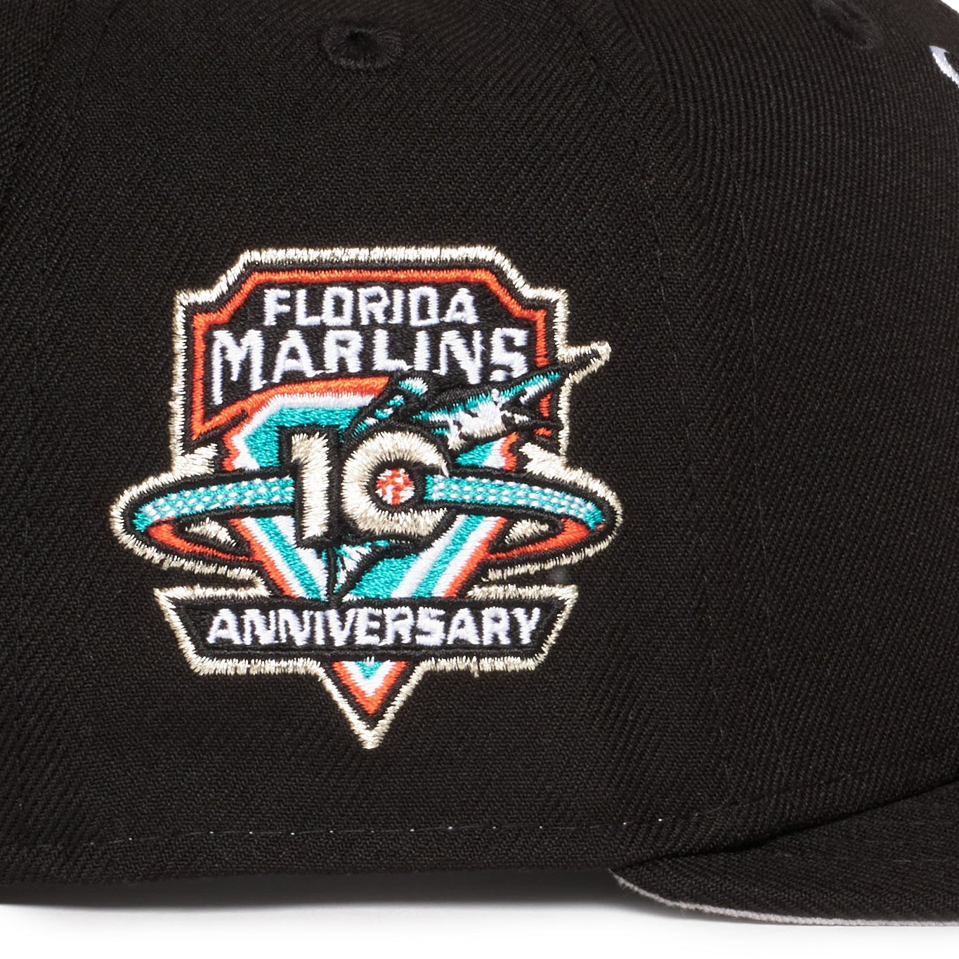 Florida Marlins All Black Alter. Logo 10 Years